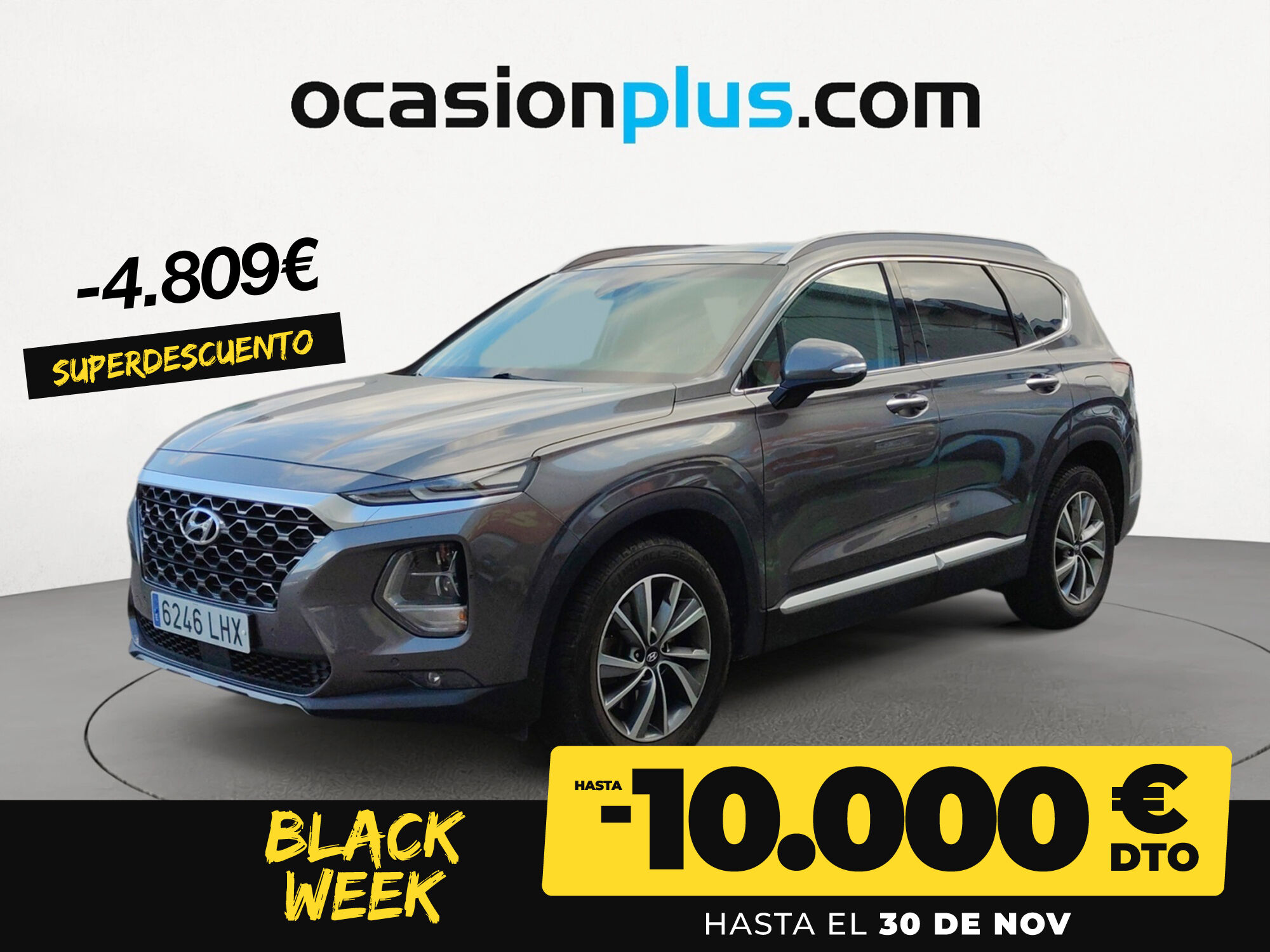 HYUNDAI Santa Fe (2.2 CRDI Tecno SR 4x2 Auto 147 kW (200 CV)) en Madrid