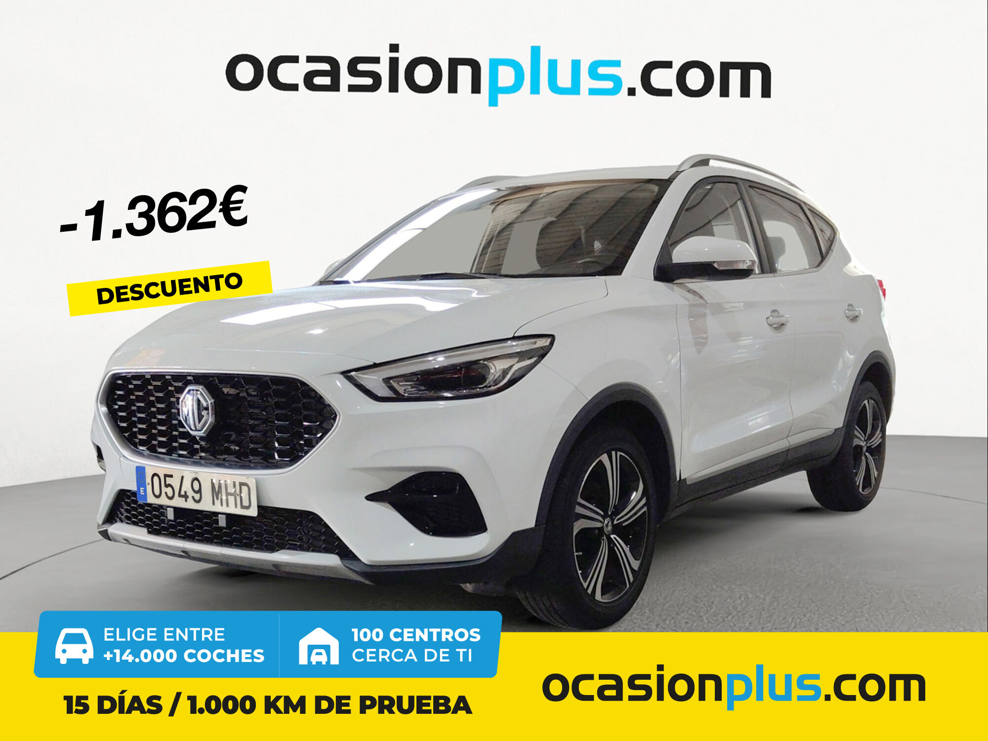 MG ZS (1.5 Comfort 78 kW (106 CV)) en Madrid