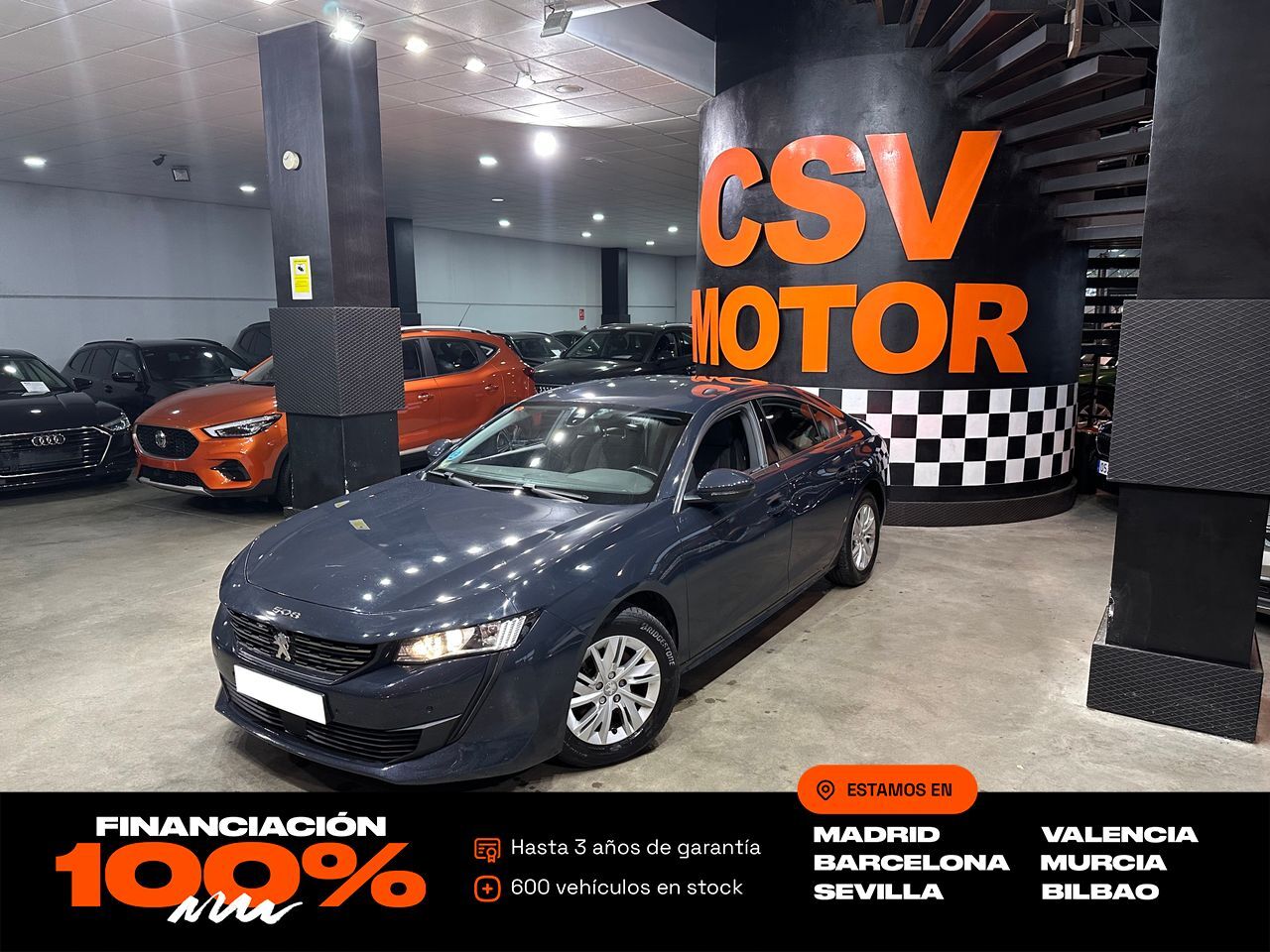 PEUGEOT 508 (5P Business Line BlueHDi 96kW S&S 6vel) en Madrid