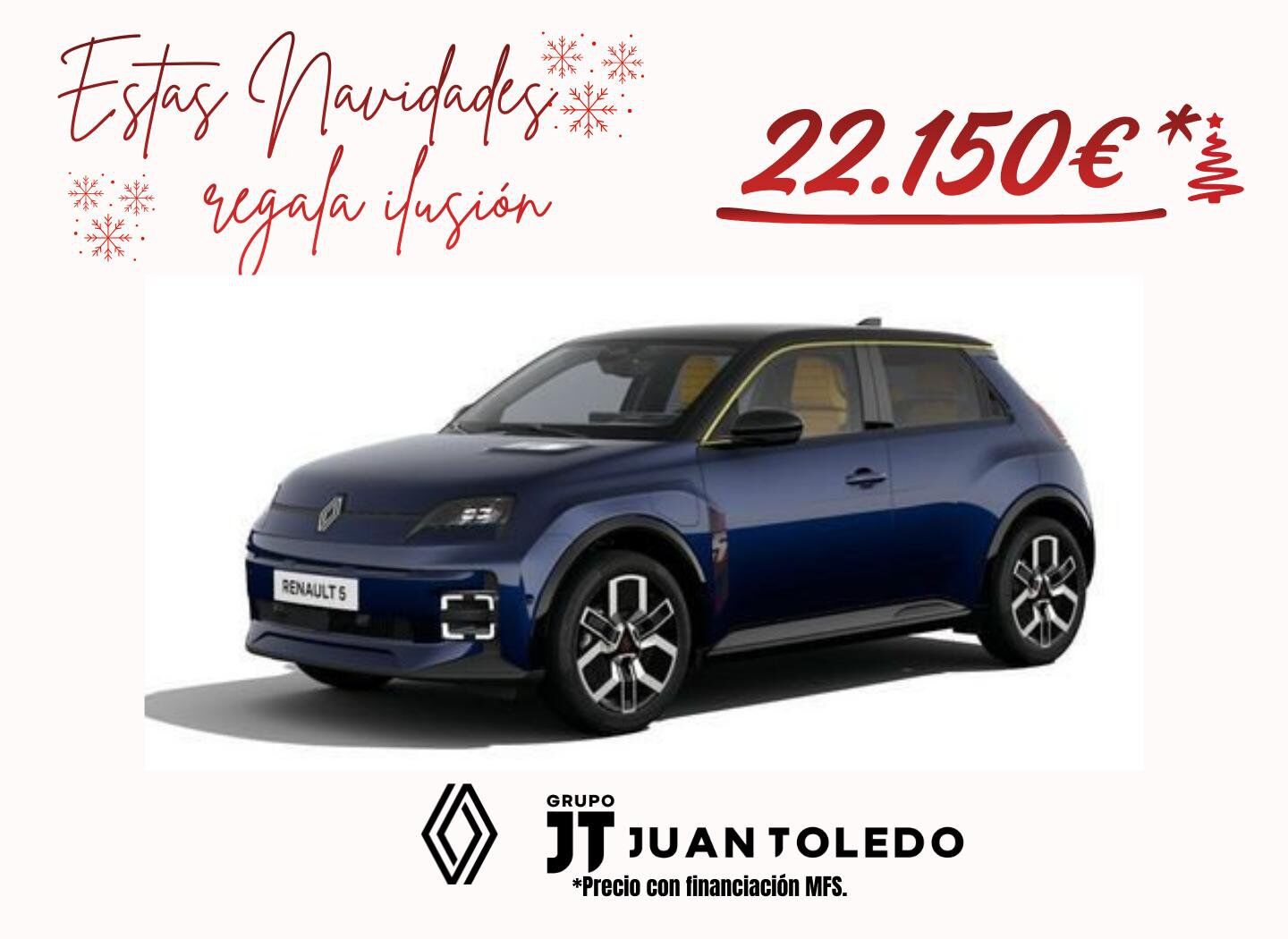 RENAULT R5 (90kW (120CV) Autonomía Urbana techno) en Palmas, Las