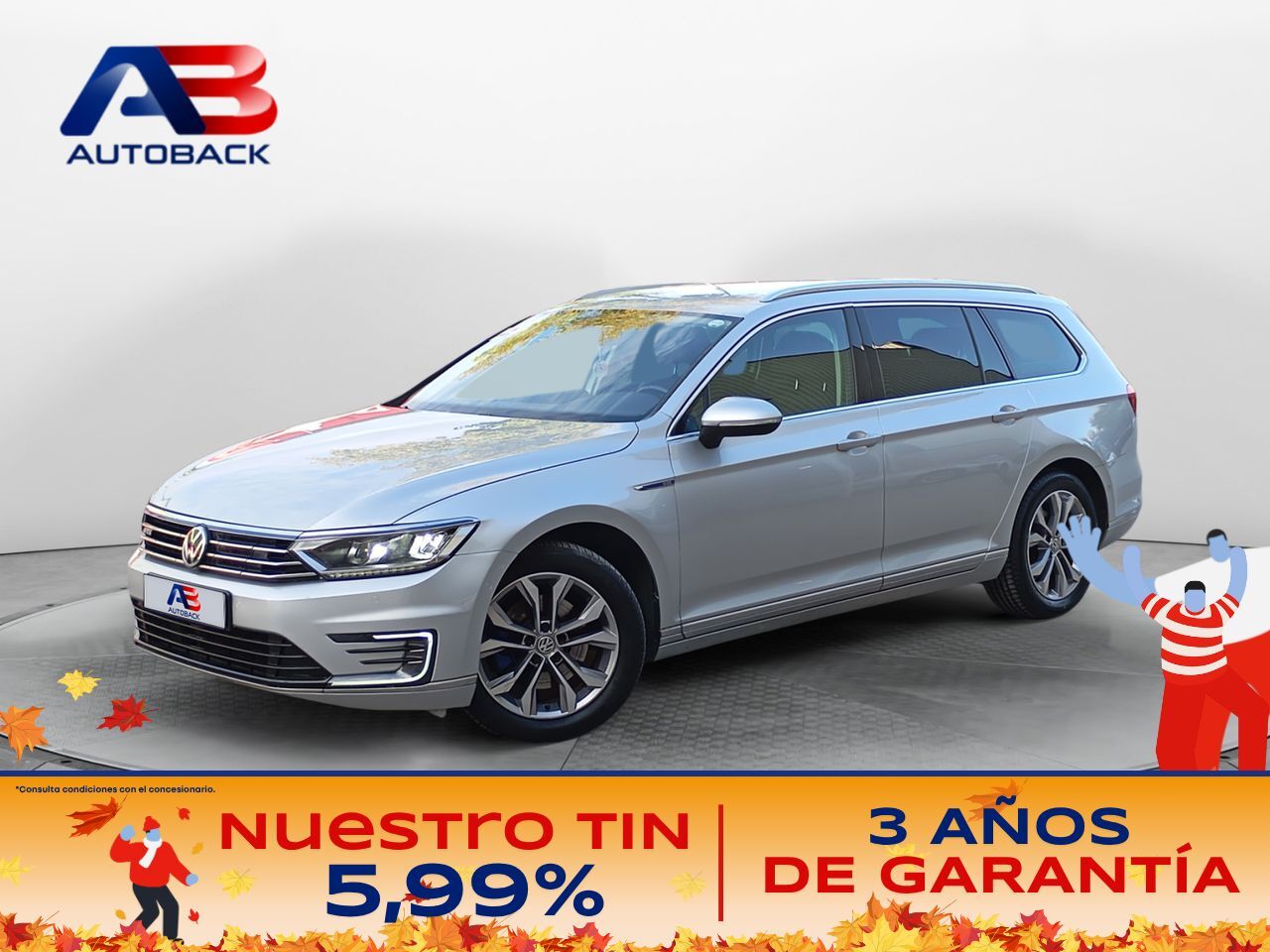 VOLKSWAGEN Passat (GTE 1.4 TSI 115kW (156CV) DSG Variant) en Madrid