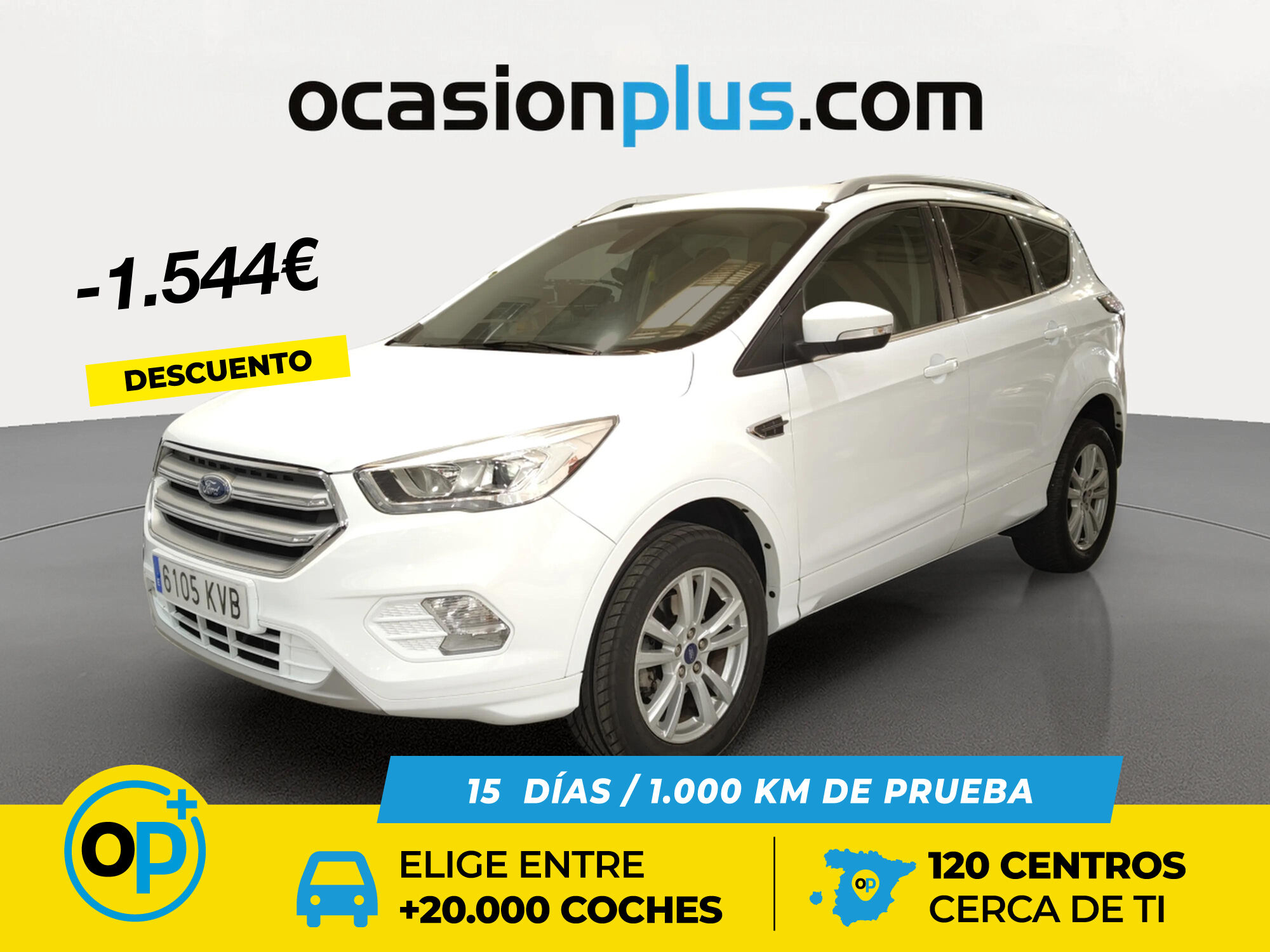 FORD Kuga (1.5 EcoBoost Trend+ 4x2 88 kW (120 CV)) en Madrid