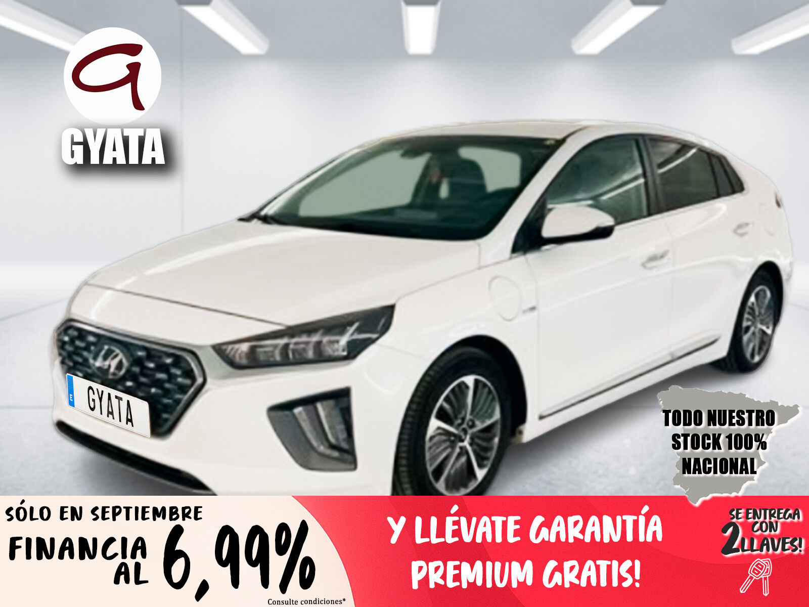 HYUNDAI Ioniq (1.6 GDI PHEV Klass DCT 104 kW (141 CV)) en Madrid