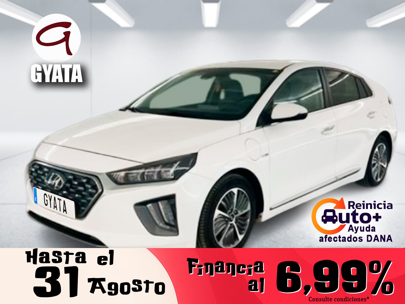 HYUNDAI Ioniq (1.6 GDI PHEV Klass DCT 104 kW (141 CV)) en Madrid