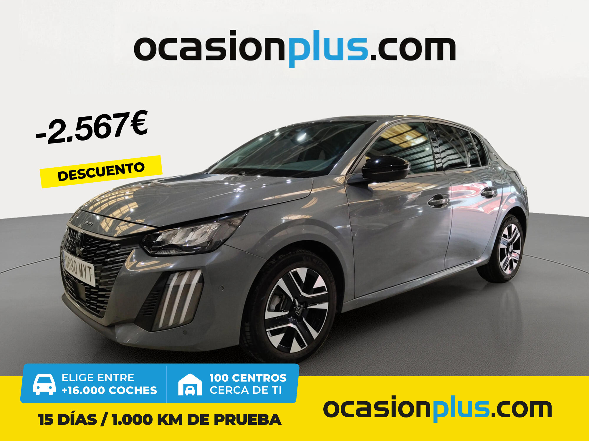 PEUGEOT 208 (Allure Hybrid eDCS6 75 kW (100 CV)) en Madrid