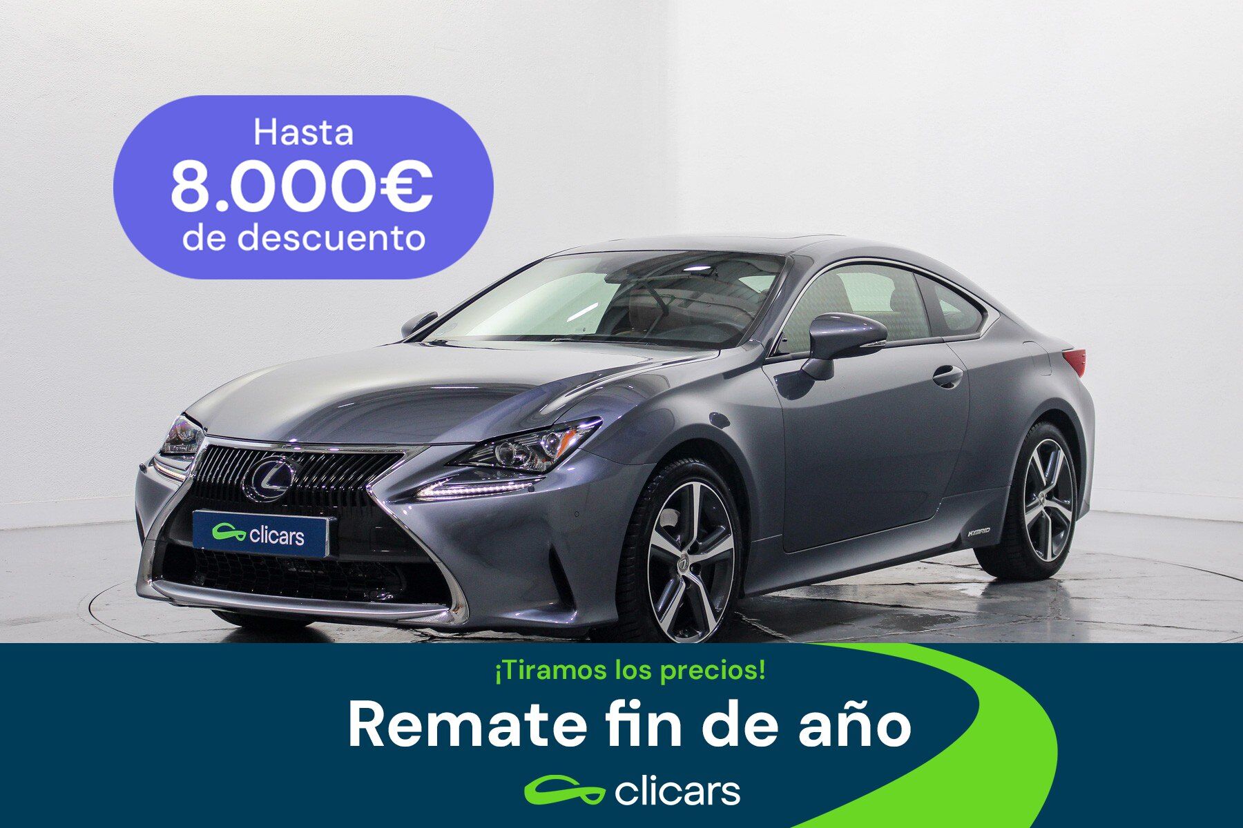LEXUS RC (RC 300h Executive Navigation) en Madrid