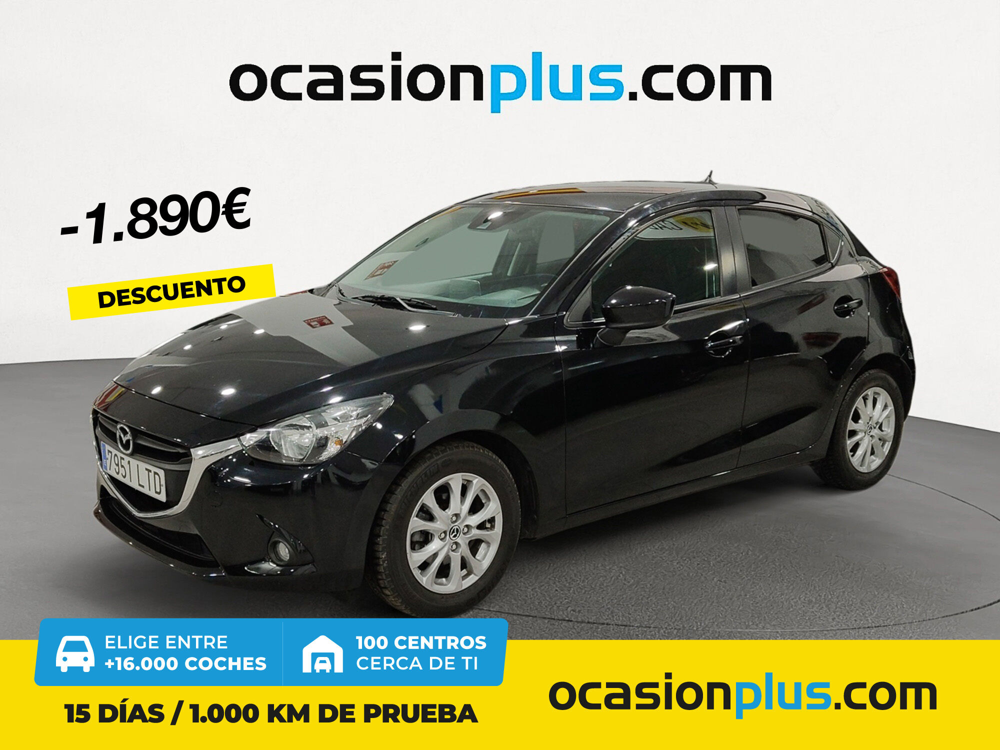 MAZDA Mazda2 (1.5 GE Style+ 66 kW (90 CV)) en Madrid