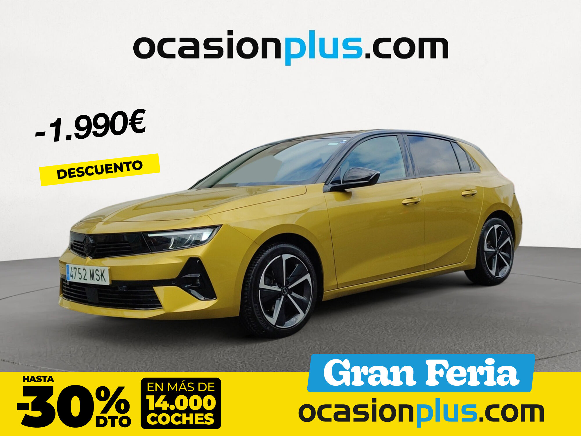 OPEL Astra (1.2 Turbo XHT GS 96 kW (130 CV)) en Madrid