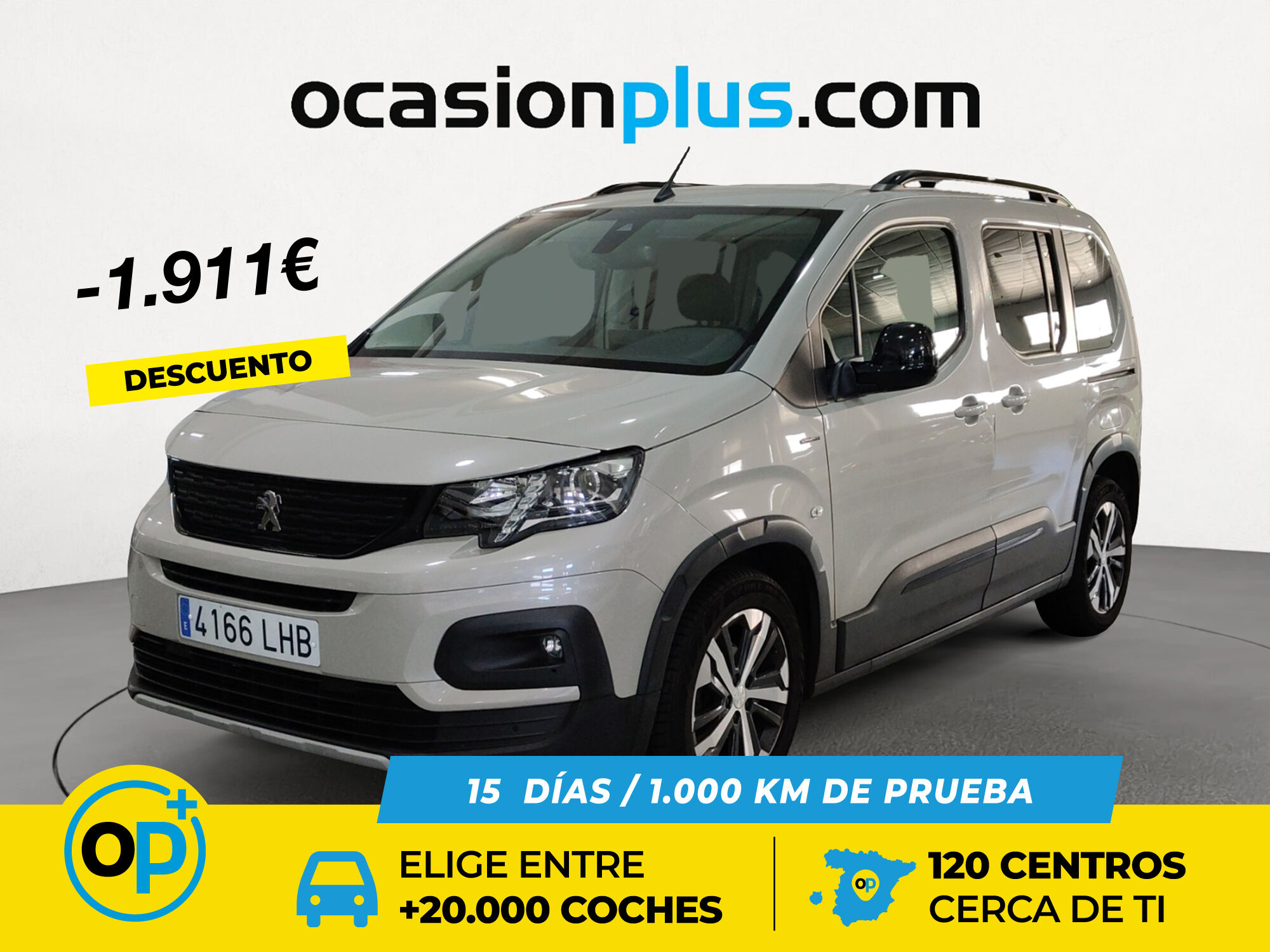 PEUGEOT Rifter (BlueHDi 100 GT Line Standard 73 kW (100 CV)) en Palmas, Las