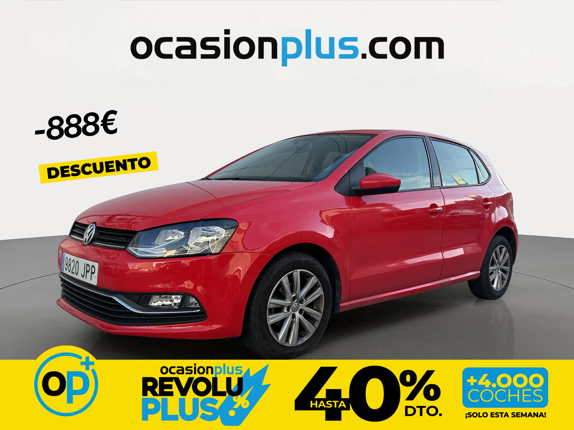 Foto del VOLKSWAGEN Polo 1.2 TSI BMT A-Polo Plus 66kW