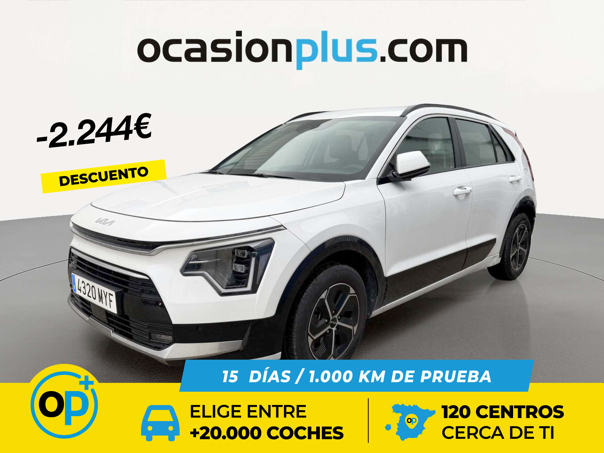 KIA Niro (1.6 GDi HEV Drive 95 kW (129 CV)) en Madrid