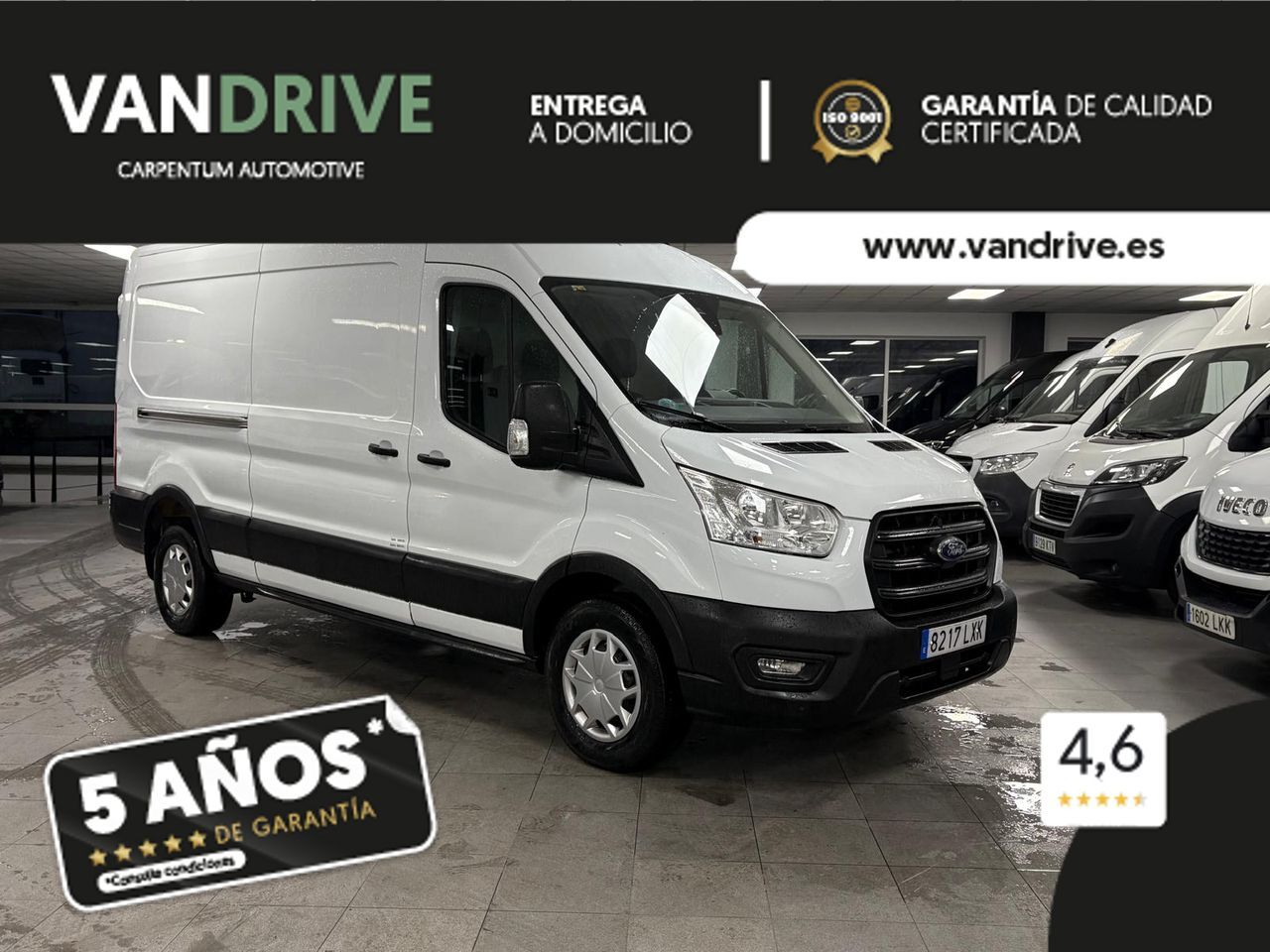 FORD Transit (L3 H2 2.0TDCI 130CV) en Lugo