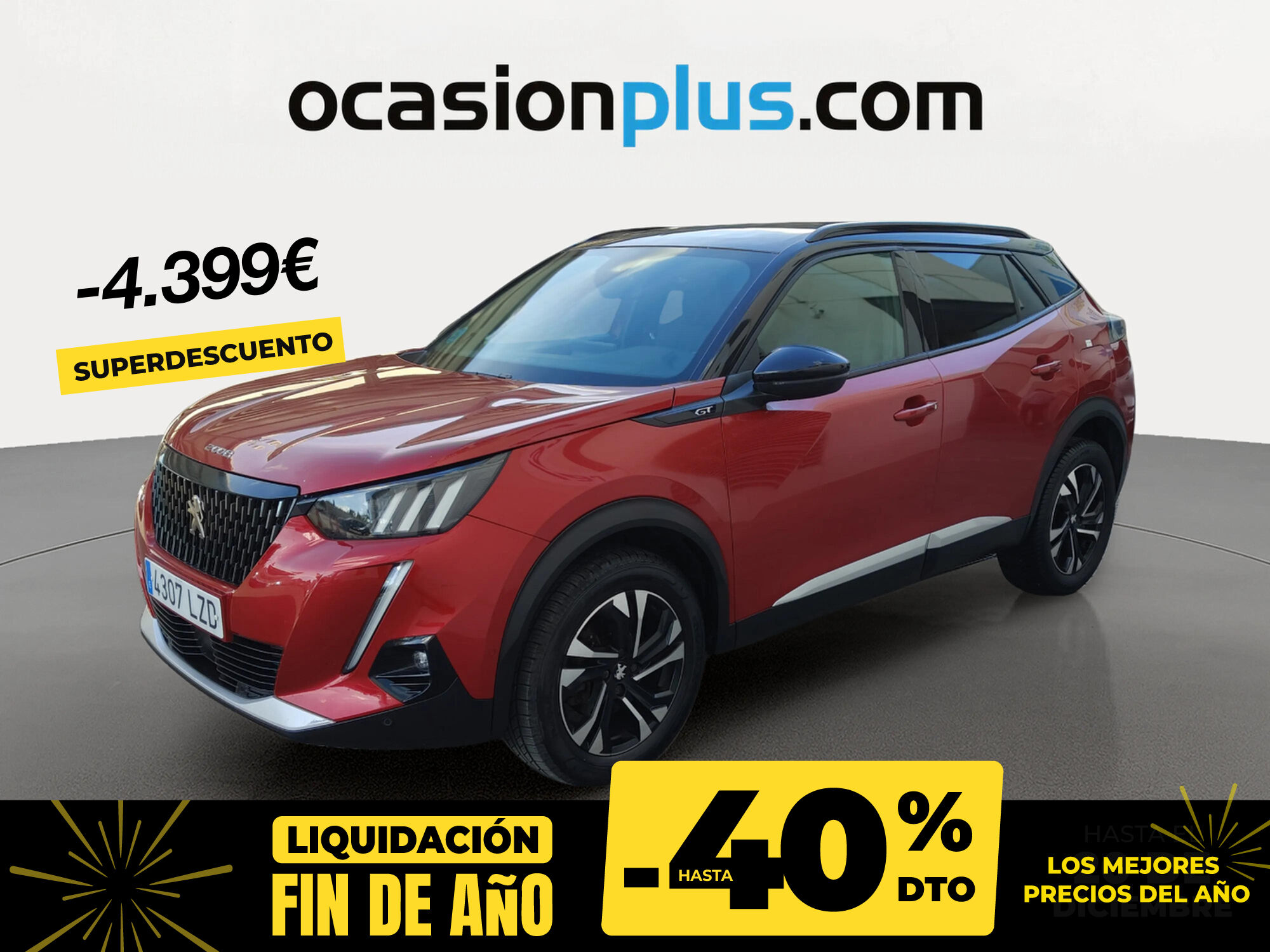 PEUGEOT 2008 (BlueHDi 130 S&S GT EAT8 96 kW (130 CV)) en Madrid