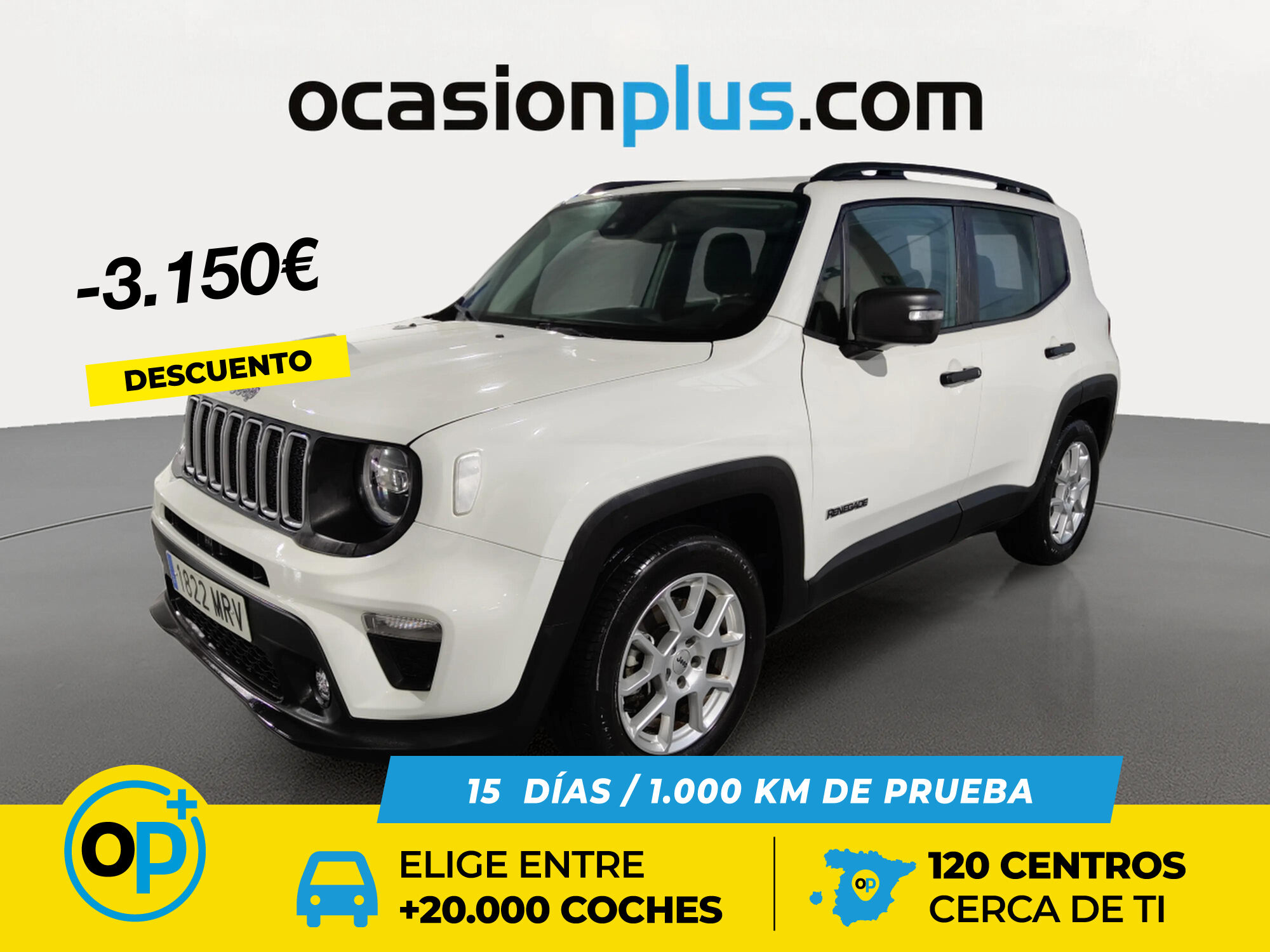JEEP Renegade (eHybrid 1.5 Limited ATX 96 kW (130 CV)) en Madrid