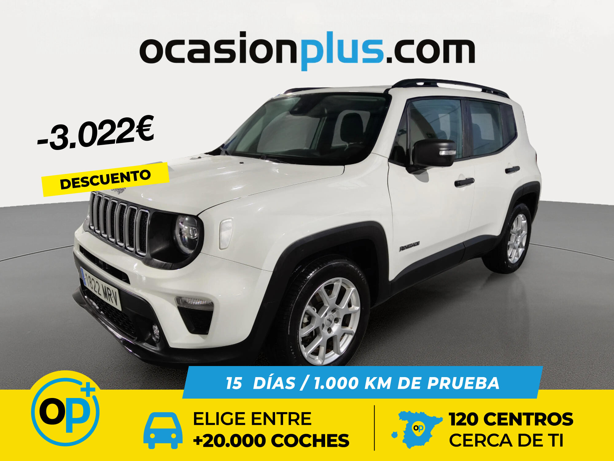 JEEP Renegade (eHybrid 1.5 Limited ATX 96 kW (130 CV)) en Madrid