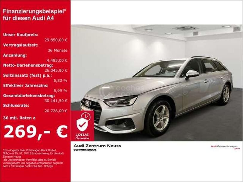 Foto del AUDI A4 30 TDI S line S tronic 100kW