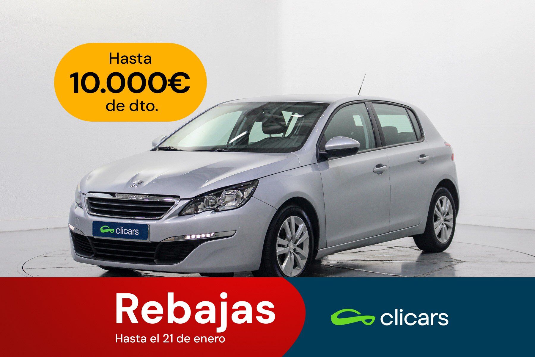 PEUGEOT 308 (308 1.6 BlueHDi Active 120) en Madrid