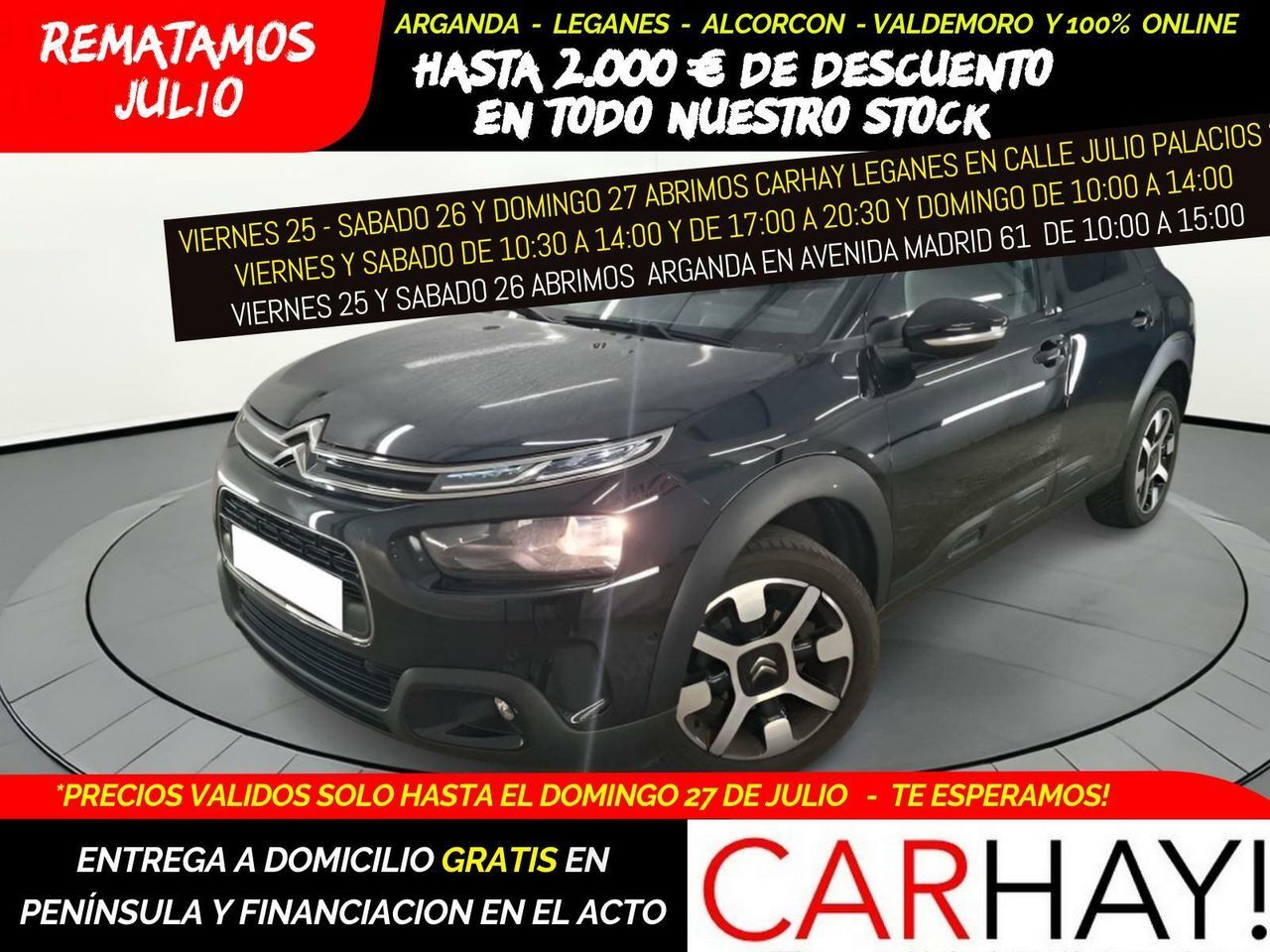 CITROEN C4 Cactus (SHINE BUSINESS 1.5 BLUEHDI BVM6 E6DT) en Madrid