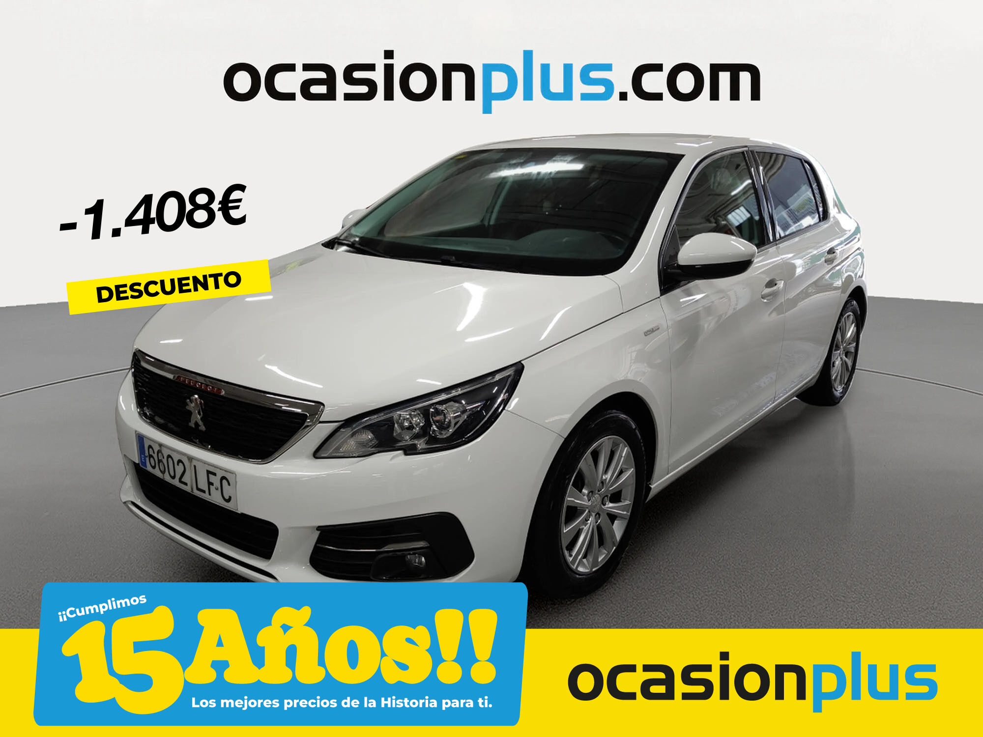 PEUGEOT 308 (BlueHDi 100 S&S Style 75 kW (100 CV)) en Madrid
