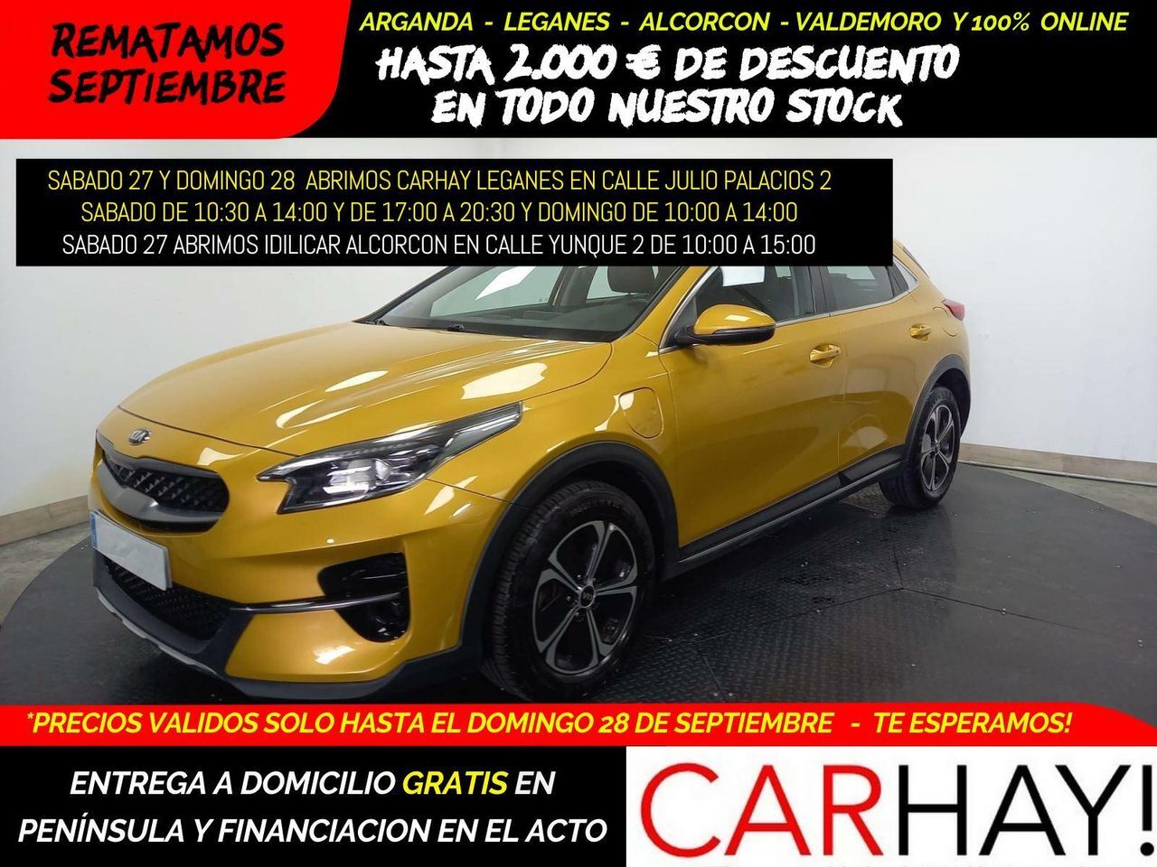 KIA XCeed (1.6 PHEV EDRIVE) en Madrid