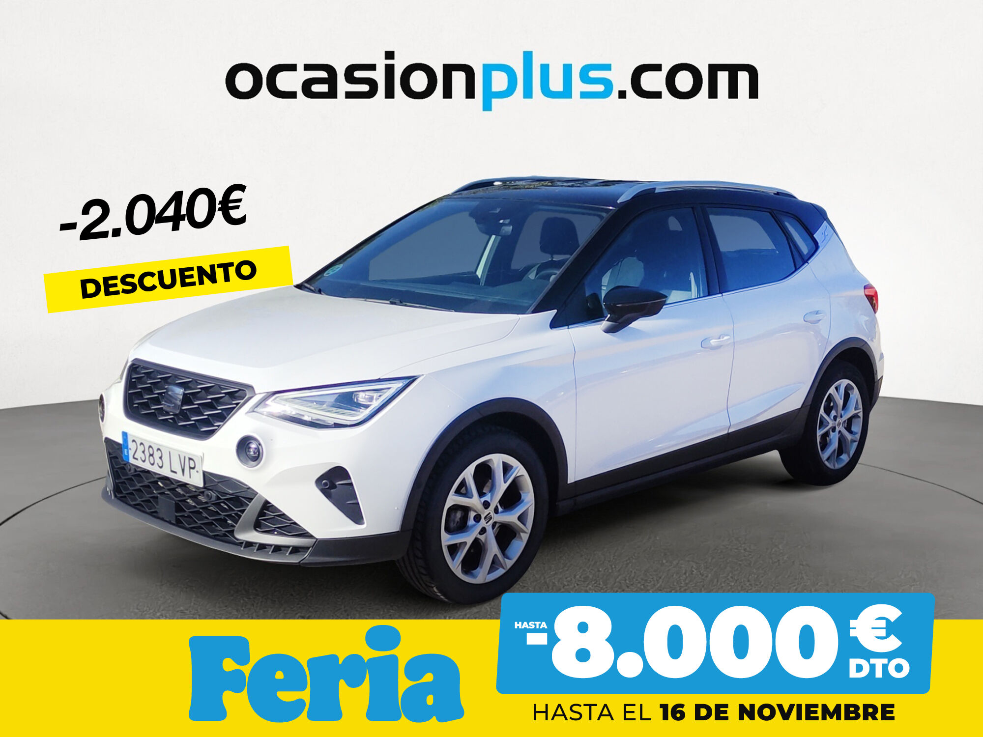 SEAT Arona (1.5 TSI FR DSG 110 kW (150 CV)) en Madrid