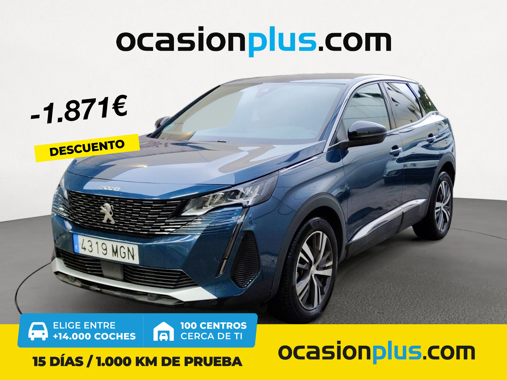 PEUGEOT 3008 (PureTech 130 S&S Allure Pack EAT8 96 kW (130 CV)) en Madrid