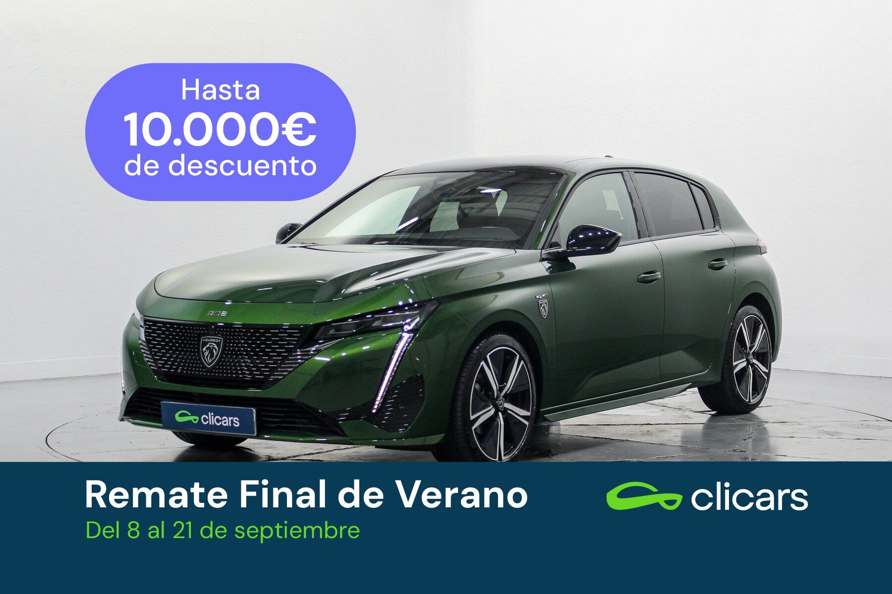 PEUGEOT 308 (308 1.2 PureTech S&S GT EAT8 130) en Madrid
