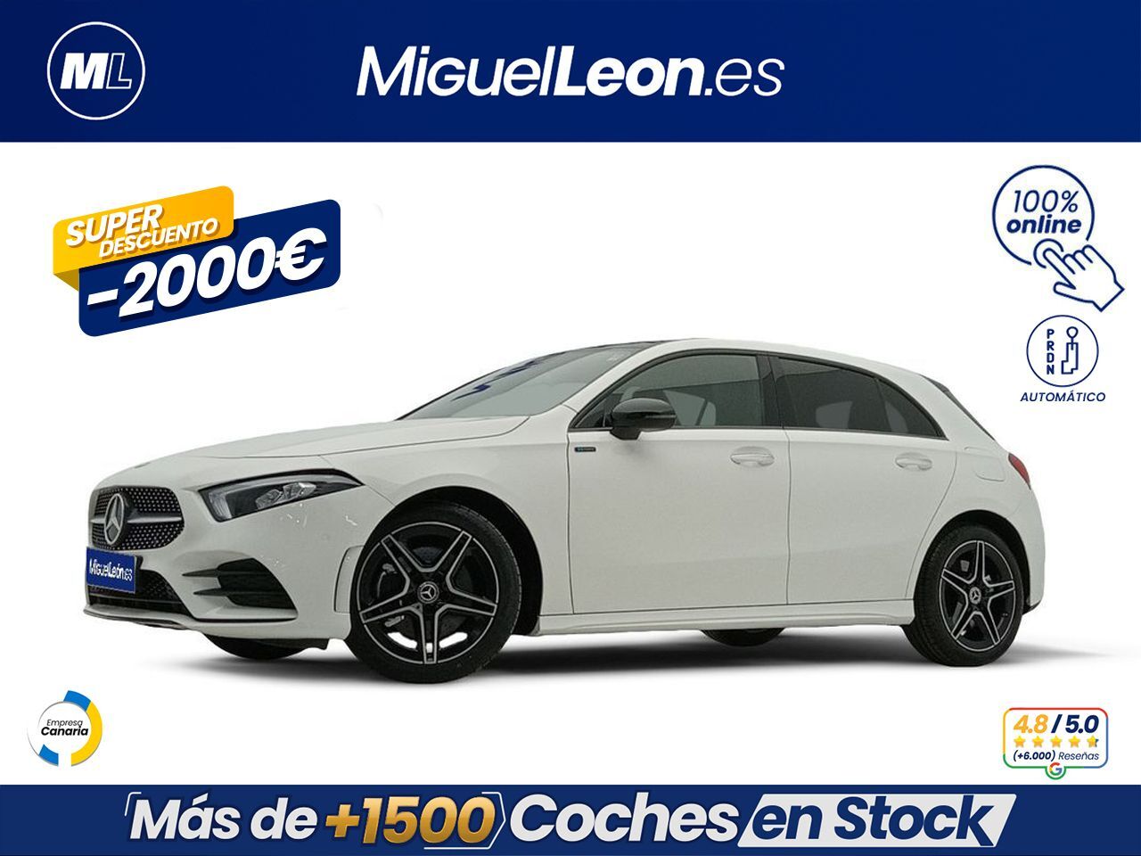 MERCEDES Clase A (A 250 e) en Palmas, Las