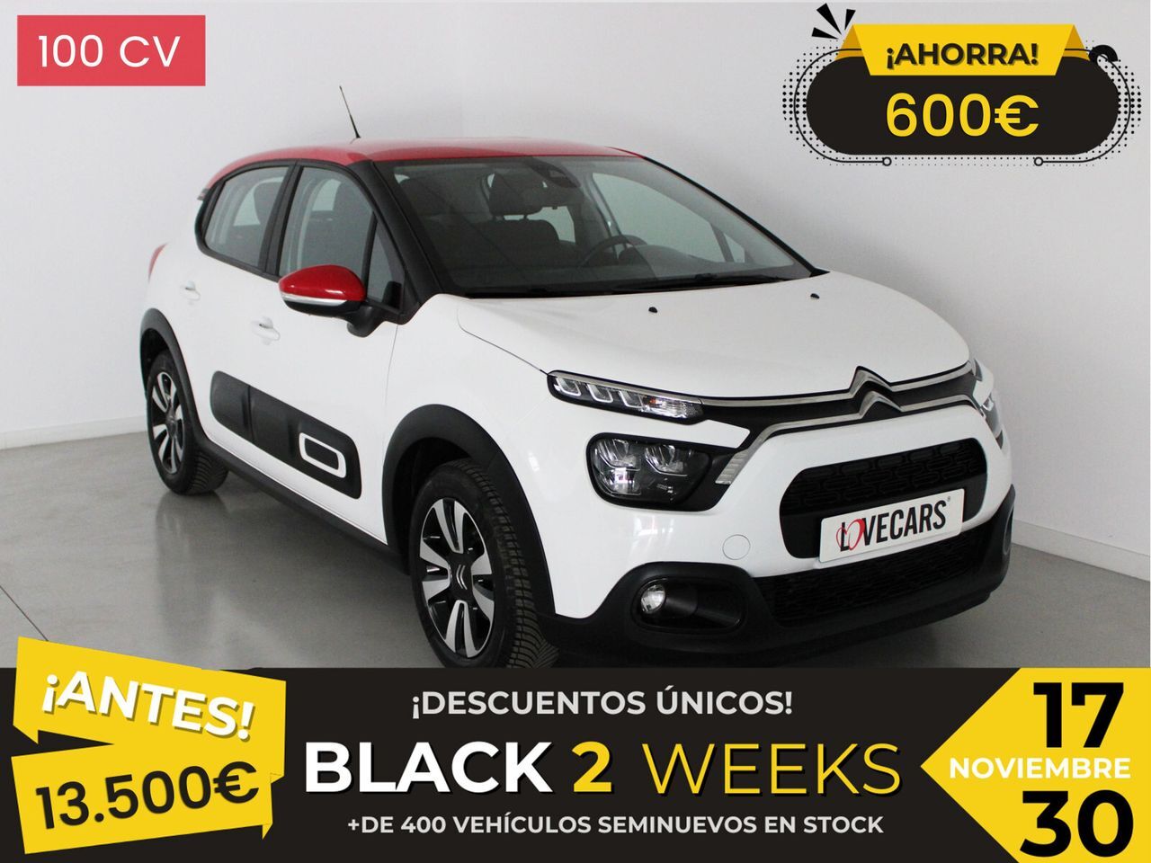 CITROEN C3 (BlueHDi 75KW (100CV) S&S Feel Pack) en Pontevedra
