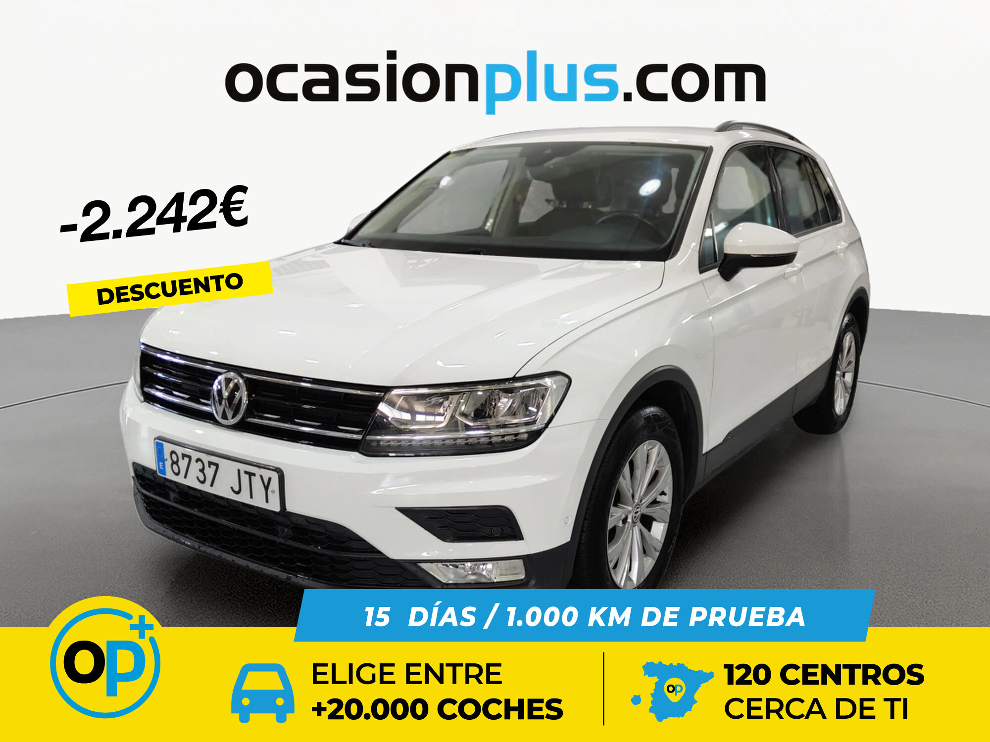 VOLKSWAGEN Tiguan (Edition 1.4 TSI BMT 92 kW (125 CV)) en Palmas, Las