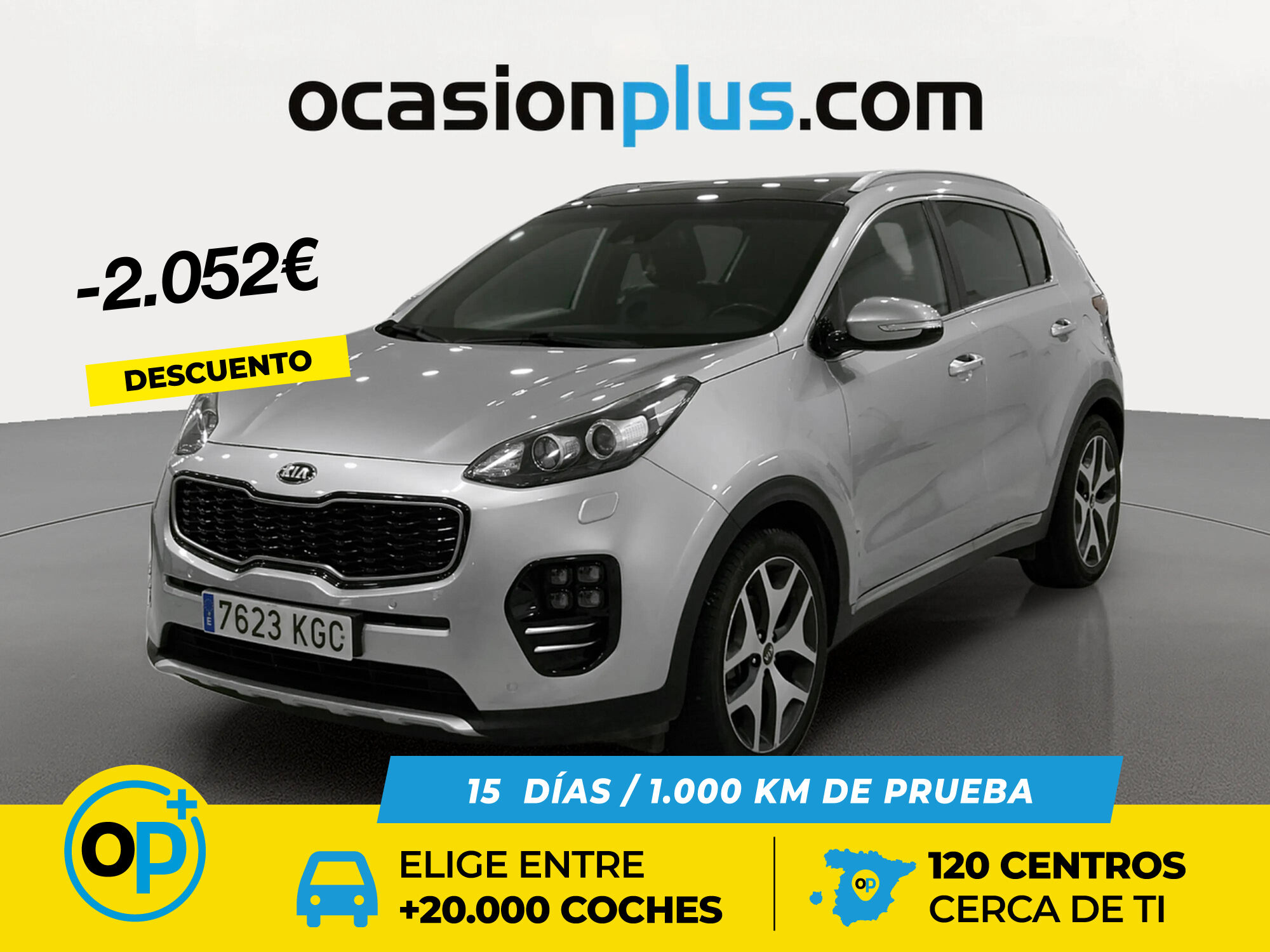 KIA Sportage (1.7 CRDi VGT Eco-Dynamic GT Line 4x2 DCT 104 kW (141 CV)) en 