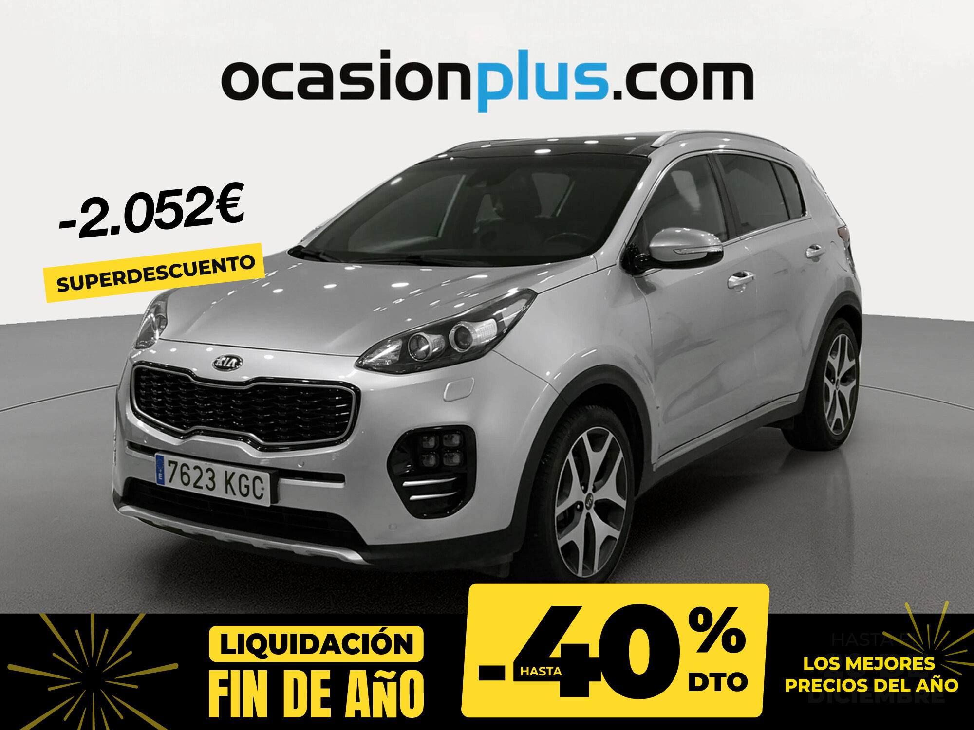 KIA Sportage (1.7 CRDi VGT Eco-Dynamic GT Line 4x2 DCT 104 kW (141 CV)) en 