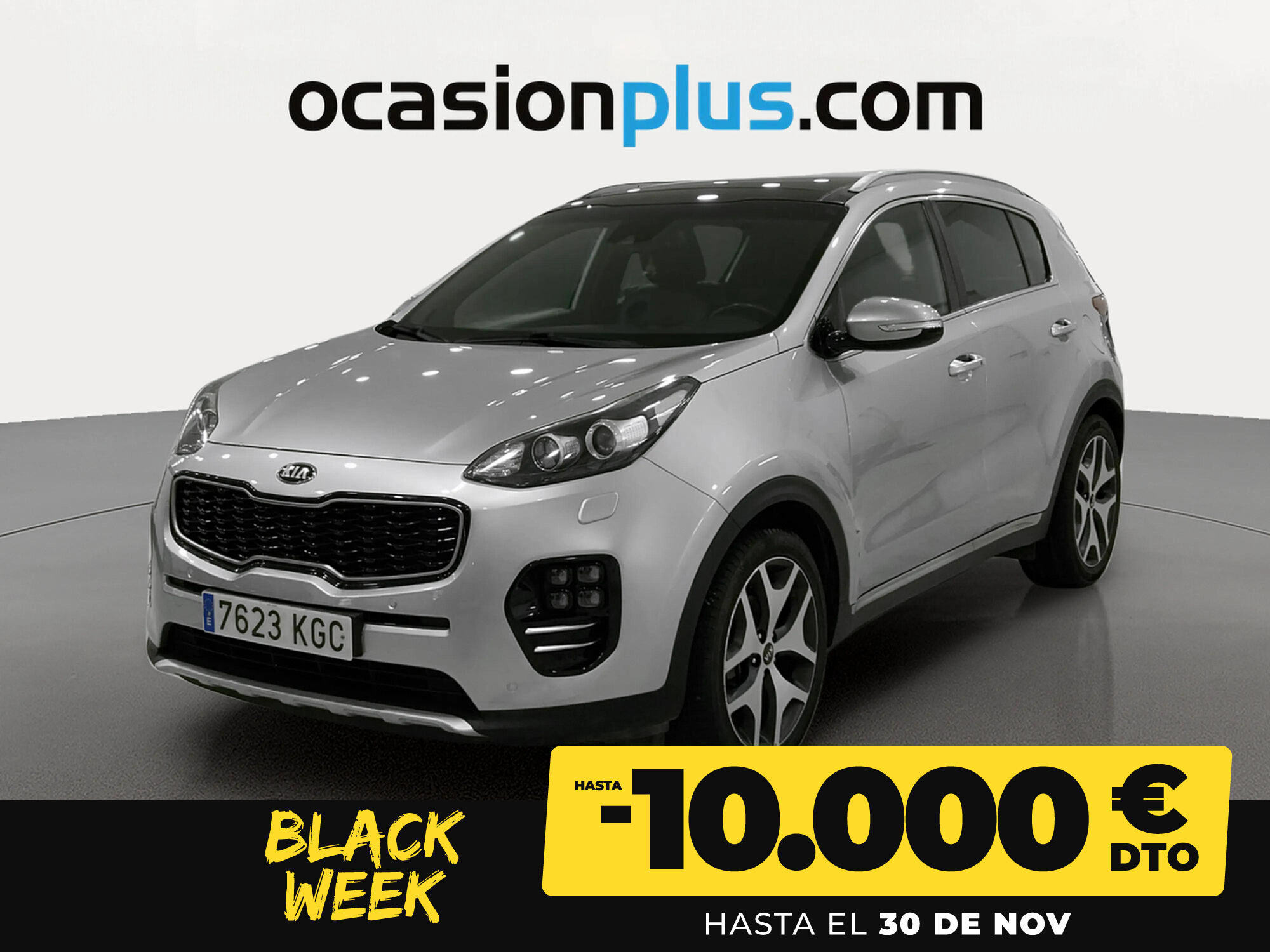 KIA Sportage (1.7 CRDi VGT Eco-Dynamic GT Line 4x2 DCT 104 kW (141 CV)) en 