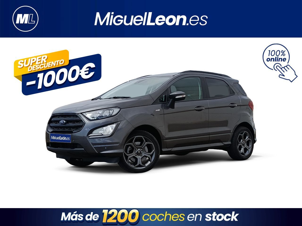 FORD EcoSport (1.0T EcoBoost 92kW (125CV) S&S ST Line) en Palmas, Las
