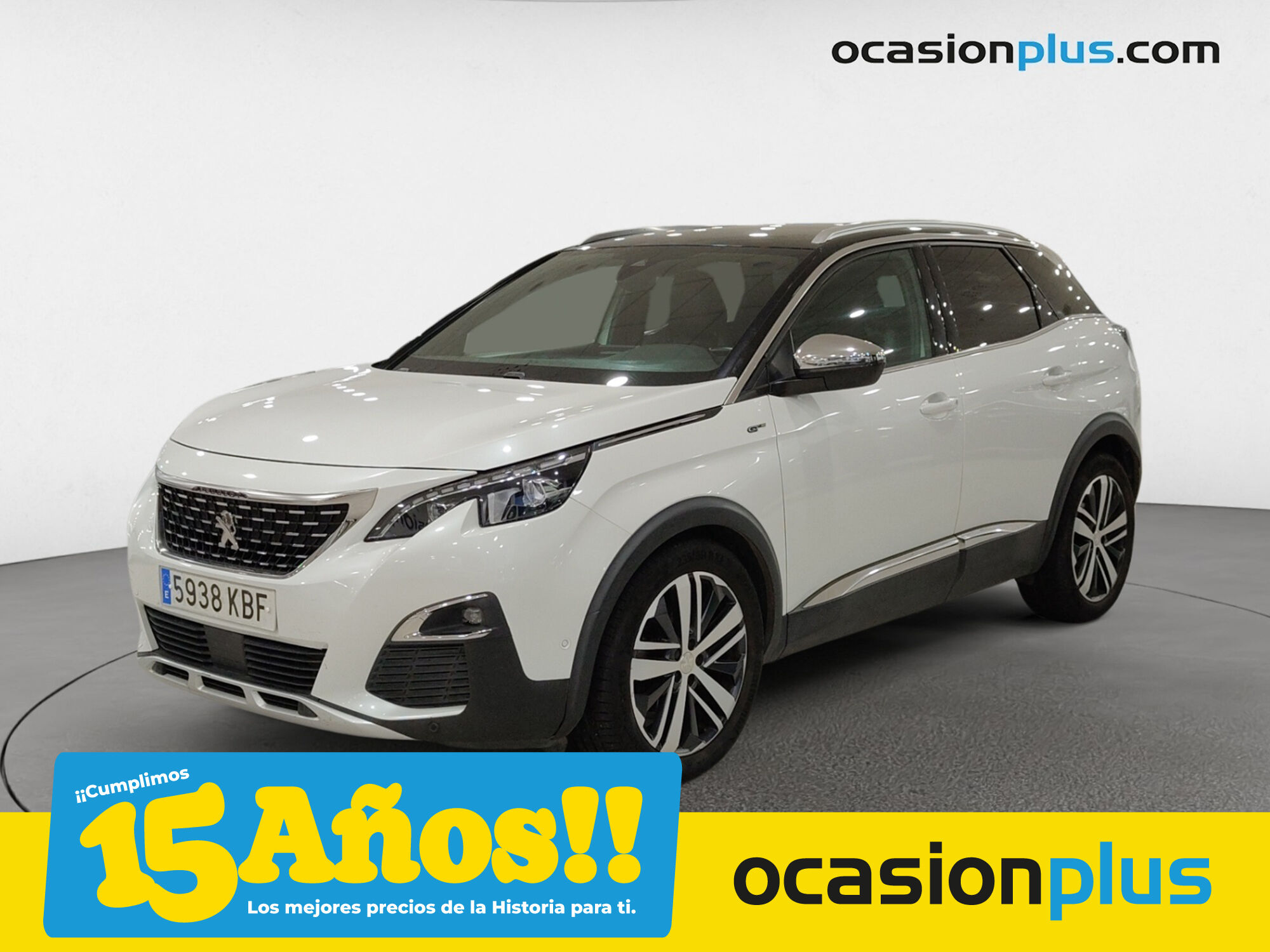 PEUGEOT 3008 (BlueHDi 180 S&S GT EAT6 133 kW (180 CV)) en Madrid