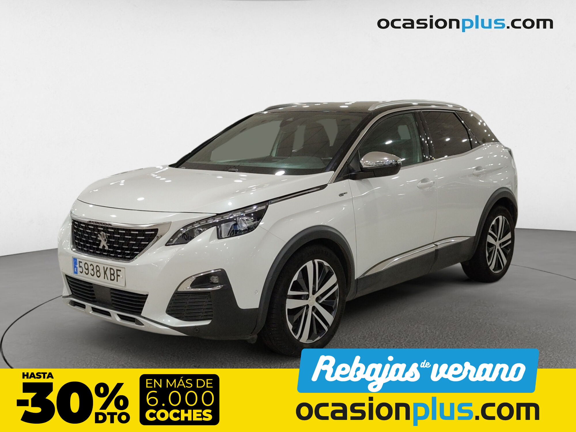 PEUGEOT 3008 (BlueHDi 180 S&S GT EAT6 133 kW (180 CV)) en Madrid