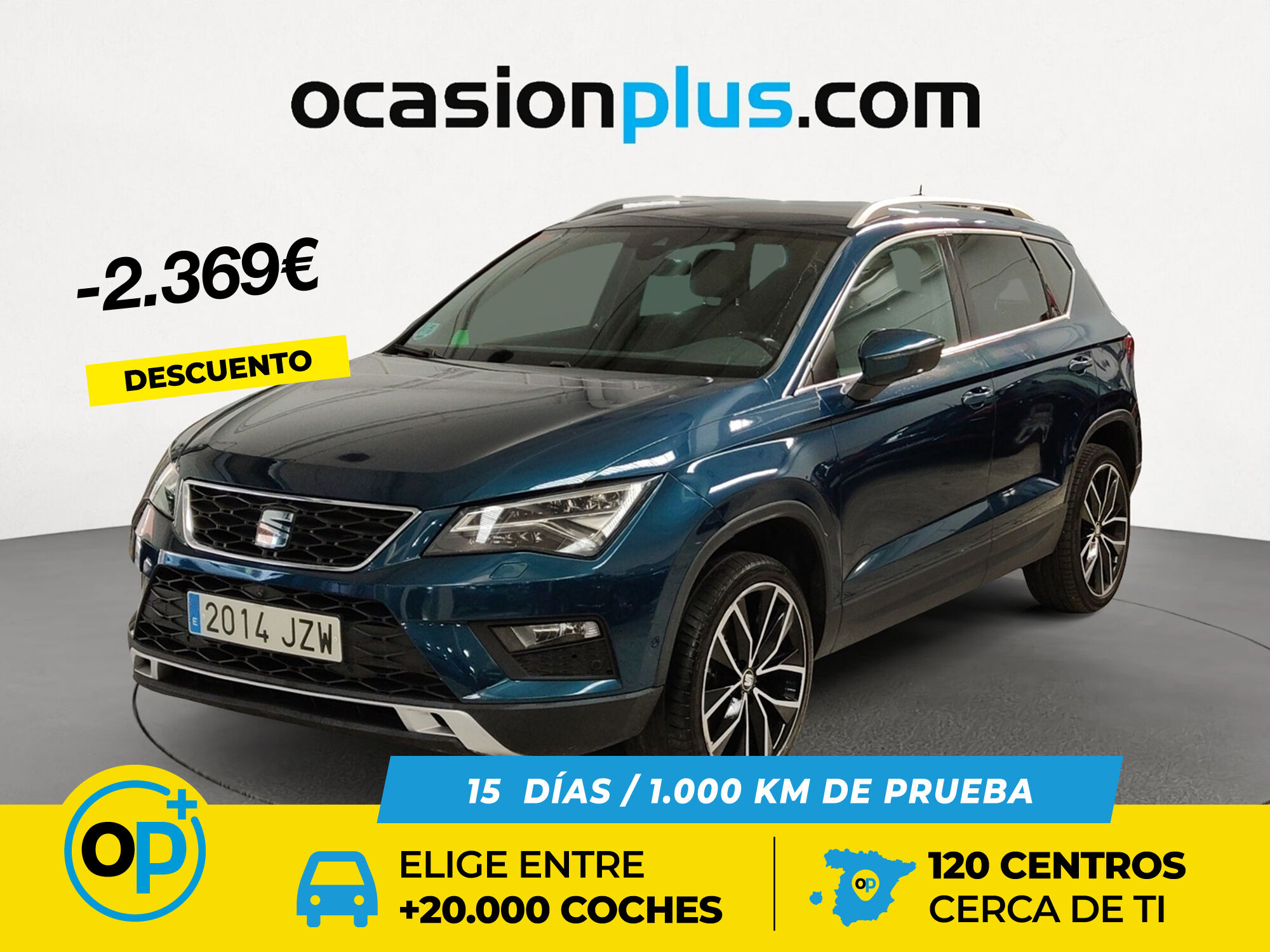 SEAT Ateca (1.4 EcoTSI S&S Xcellence Plus DSG 110 kW (150 CV)) en Madrid
