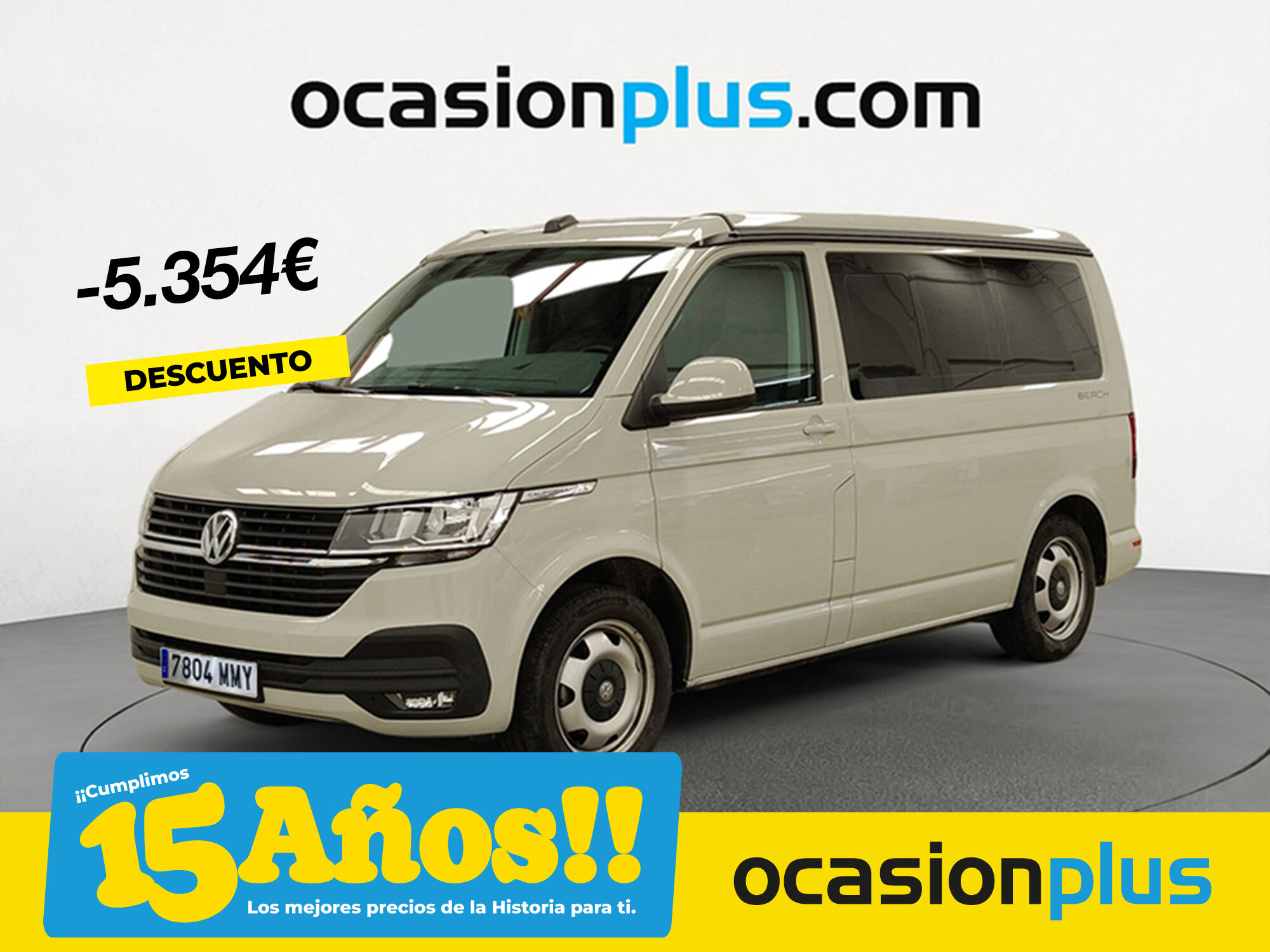 VOLKSWAGEN California (Outdoor Beach Camper 2.0 TDI 110 kW (150 CV)) en Mad