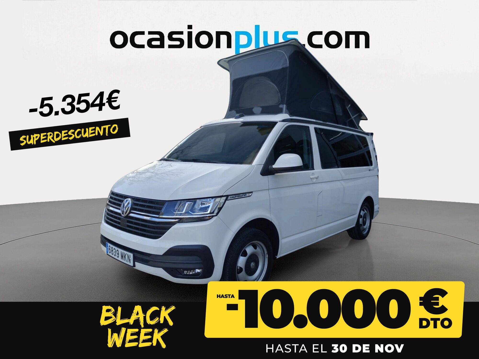VOLKSWAGEN California (Beach Camper 2.0 TDI BMT 110 kW (150 CV)) en Madrid