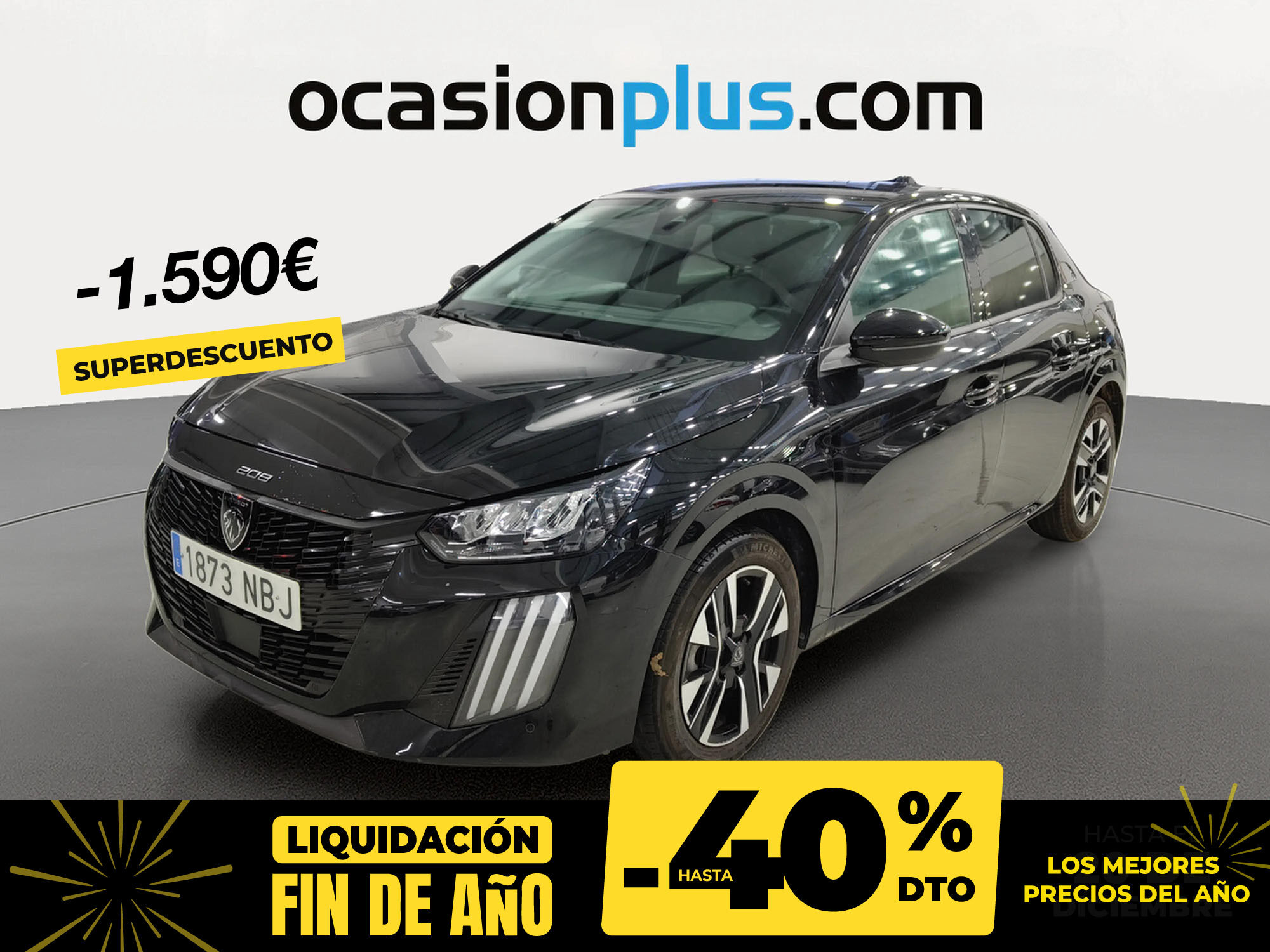 PEUGEOT 208 (PureTech 100 Allure 75 kW (100 CV)) en Madrid