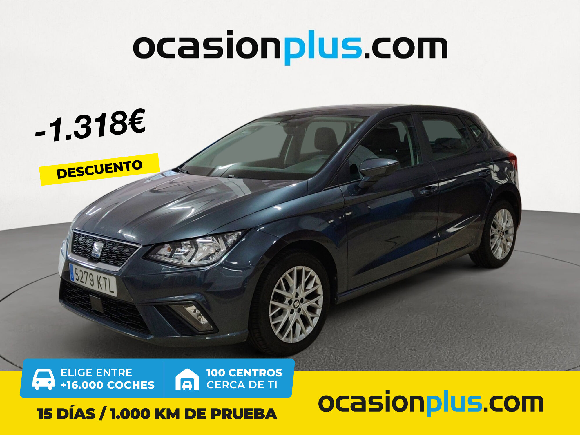 SEAT Ibiza (1.0 MPI Style Plus 59 kW (80 CV)) en Madrid