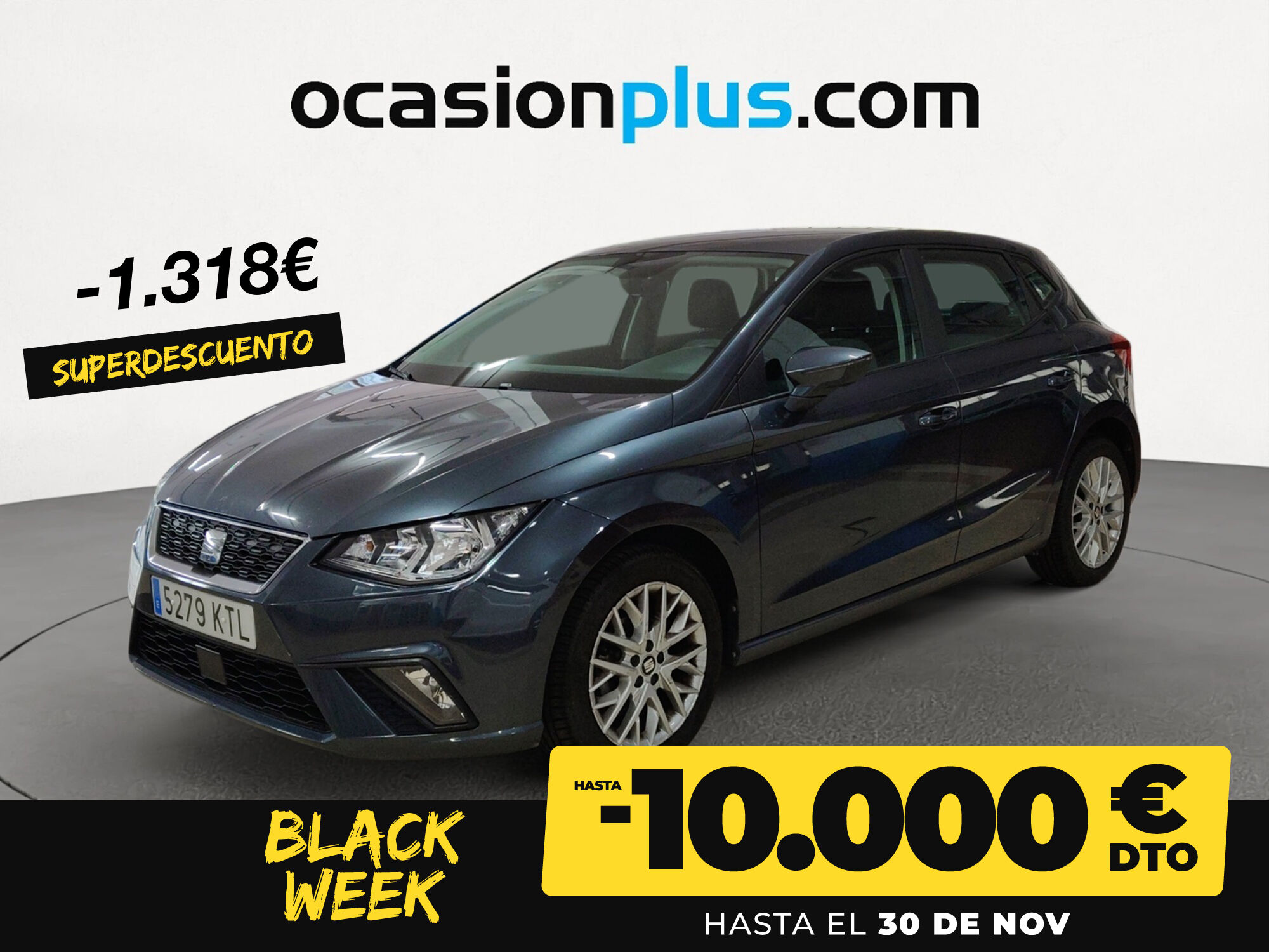 SEAT Ibiza (1.0 MPI Style Plus 59 kW (80 CV)) en Madrid