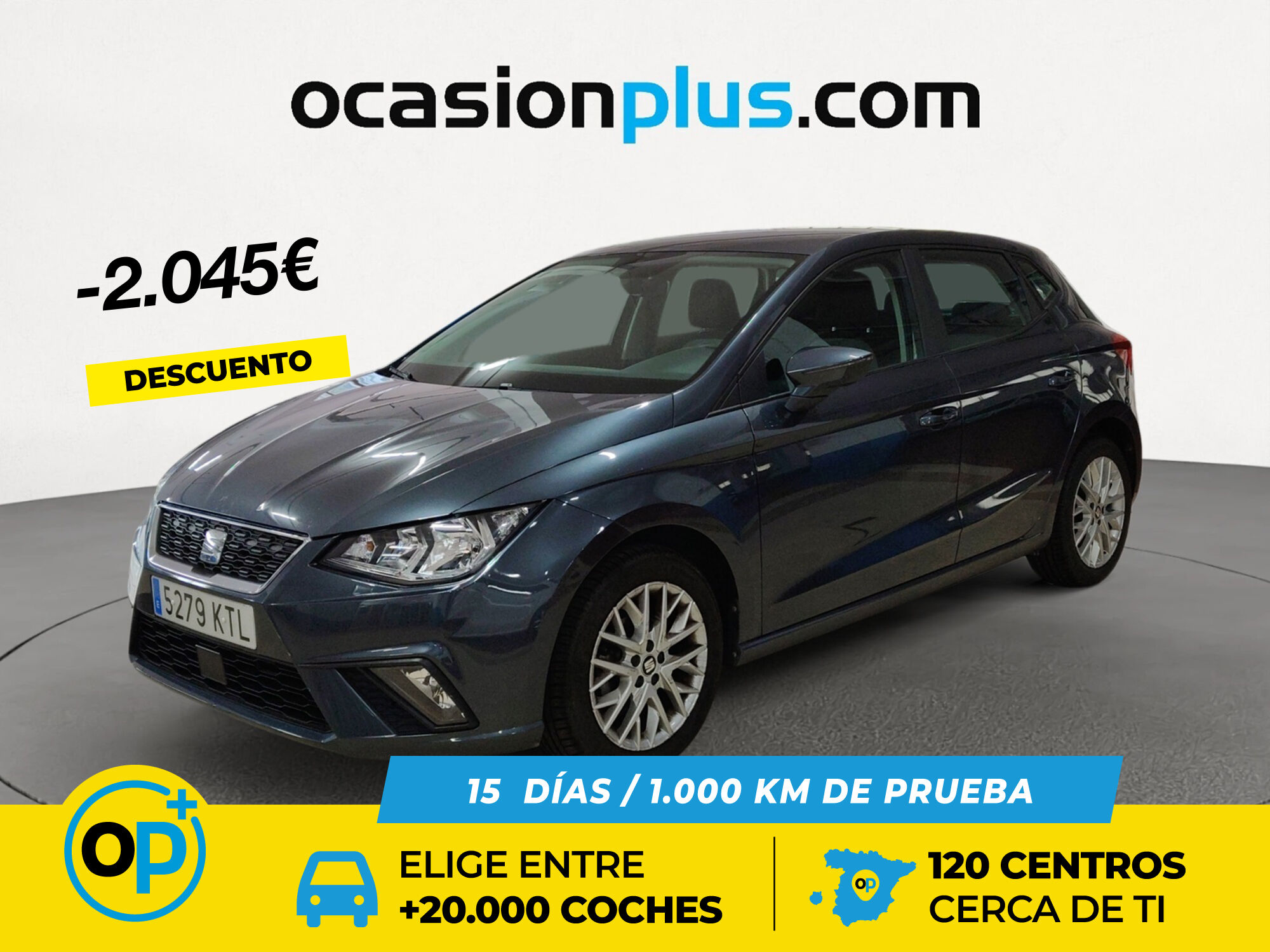 SEAT Ibiza (1.0 MPI Style Plus 59 kW (80 CV)) en Madrid