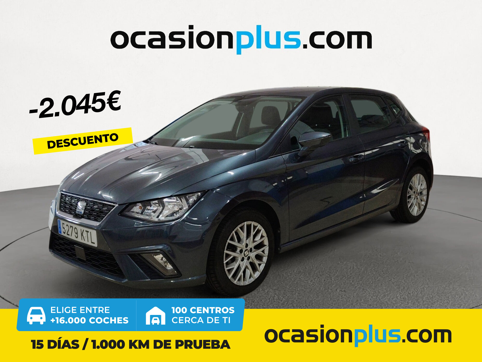 SEAT Ibiza (1.0 MPI Style Plus 59 kW (80 CV)) en Madrid