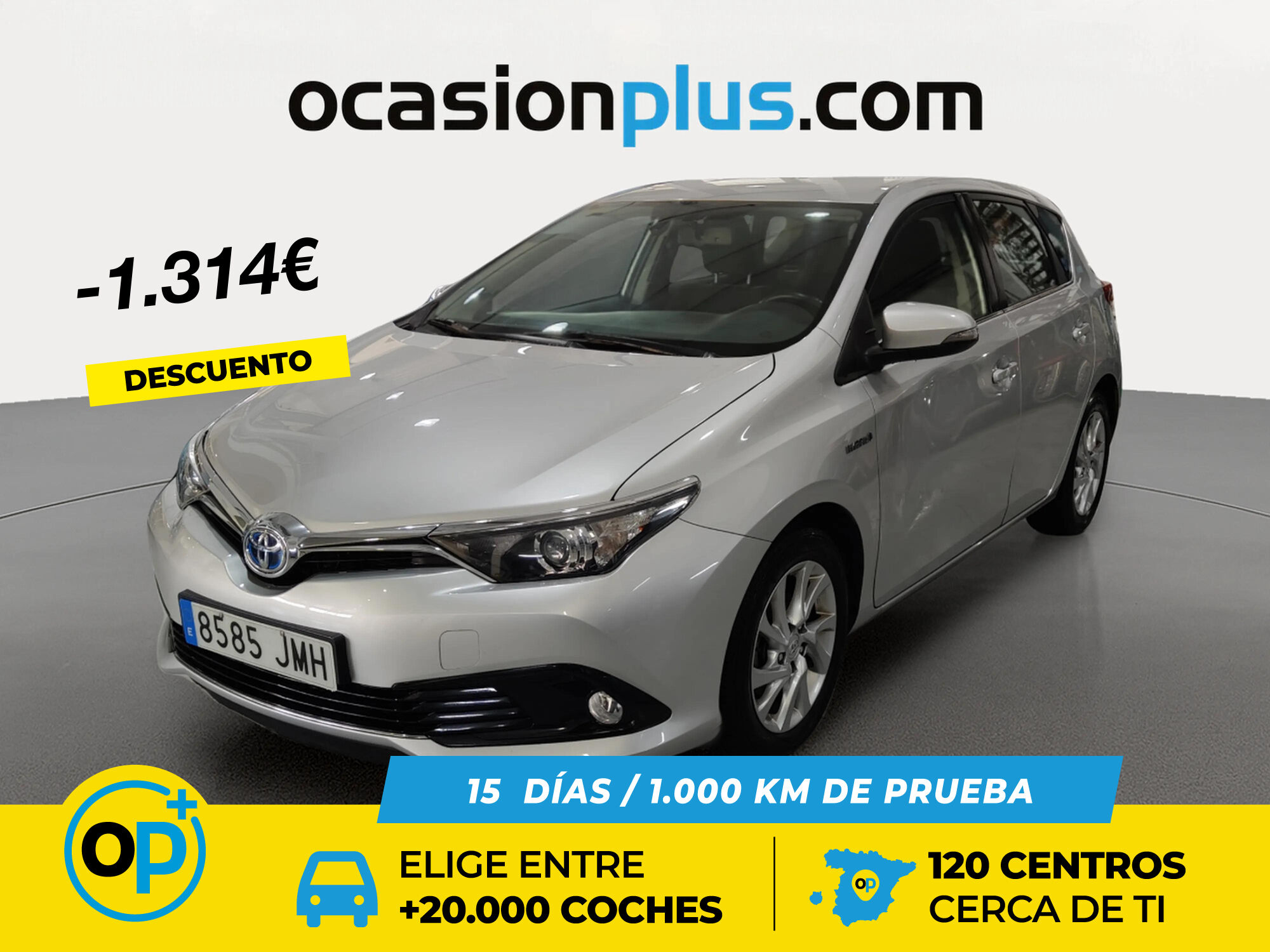 TOYOTA Auris (140H Hybrid Active 100 kW (136 CV)) en Palmas, Las