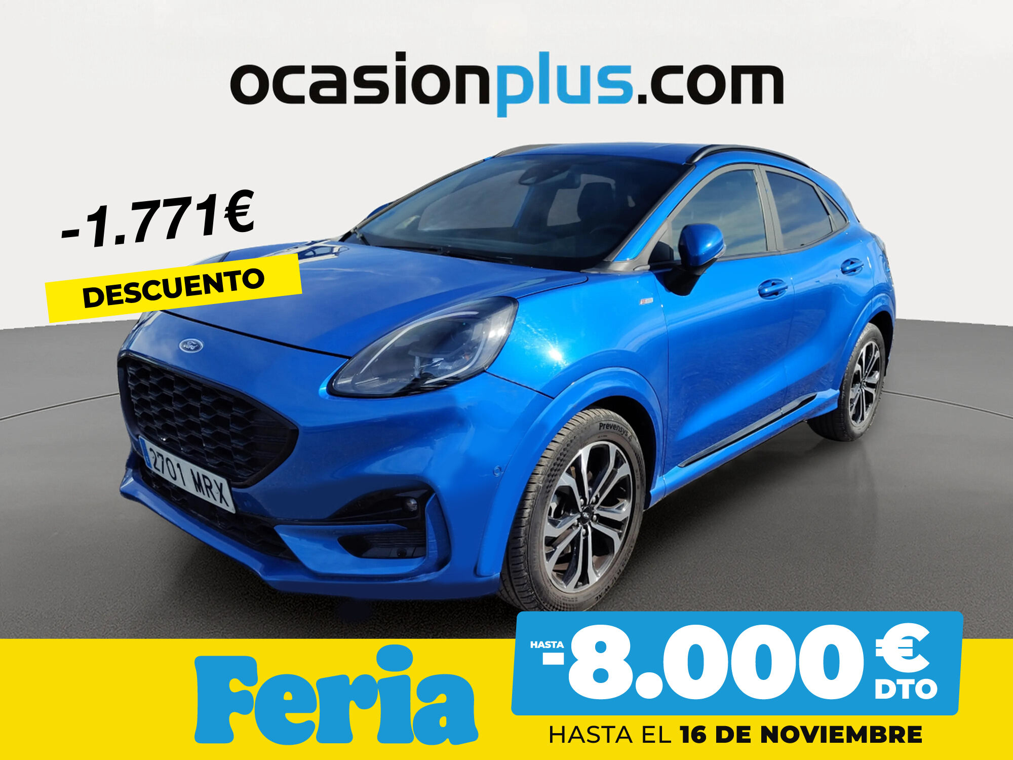 FORD Puma (1.0 EcoBoost MHEV ST-Line Design 92 kW (125 CV)) en Madrid