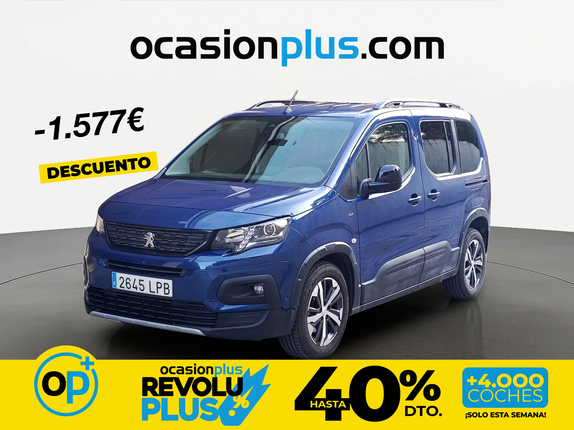 Foto del PEUGEOT Rifter 1.5BlueHDi S&S Standard GT 130