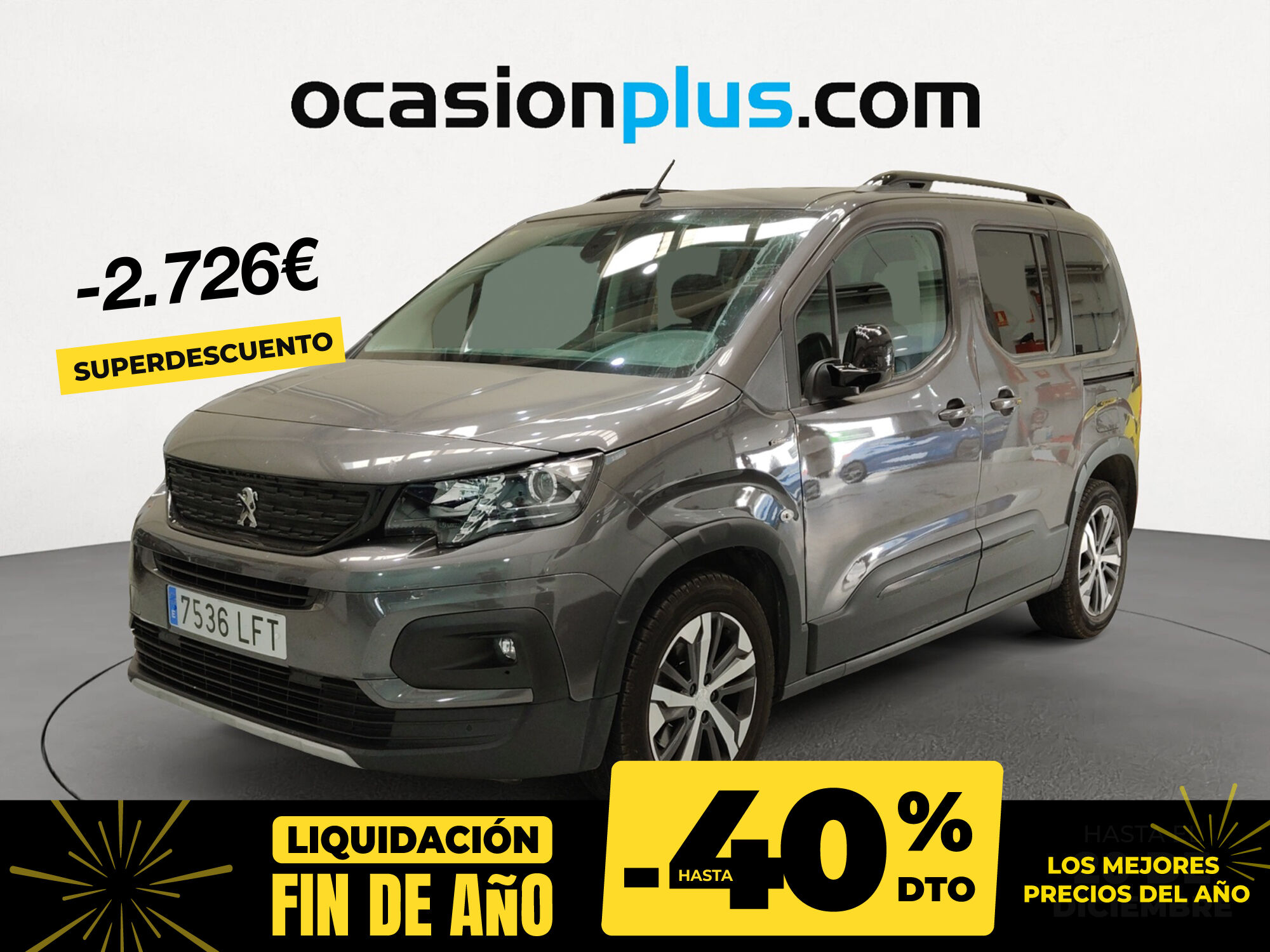 PEUGEOT Rifter (BlueHDi 130 GT Line Standard EAT8 96 kW (130 CV)) en Madrid