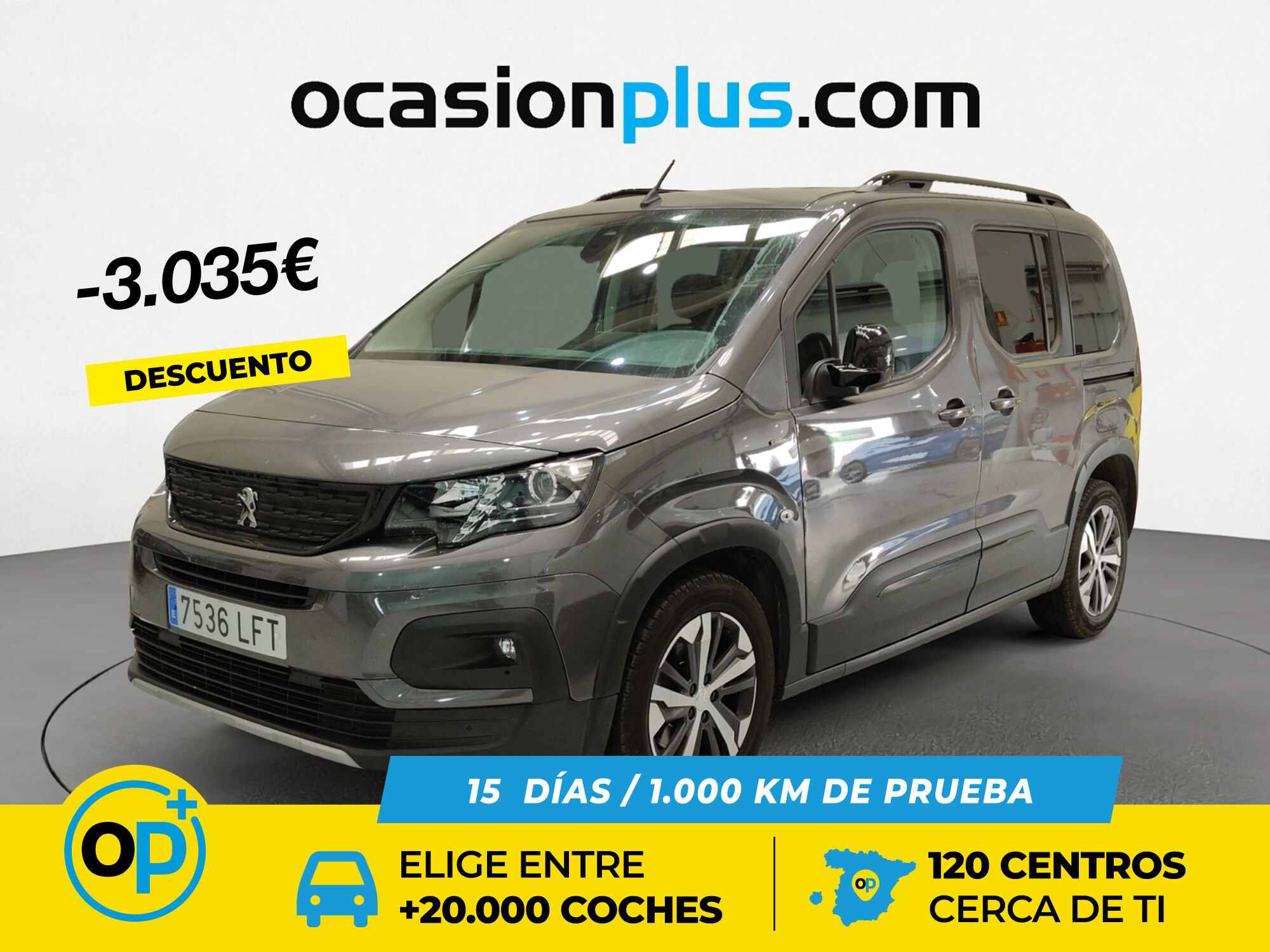 Foto del PEUGEOT Rifter 1.5BlueHDi S&S Standard GT Line EAT8 130