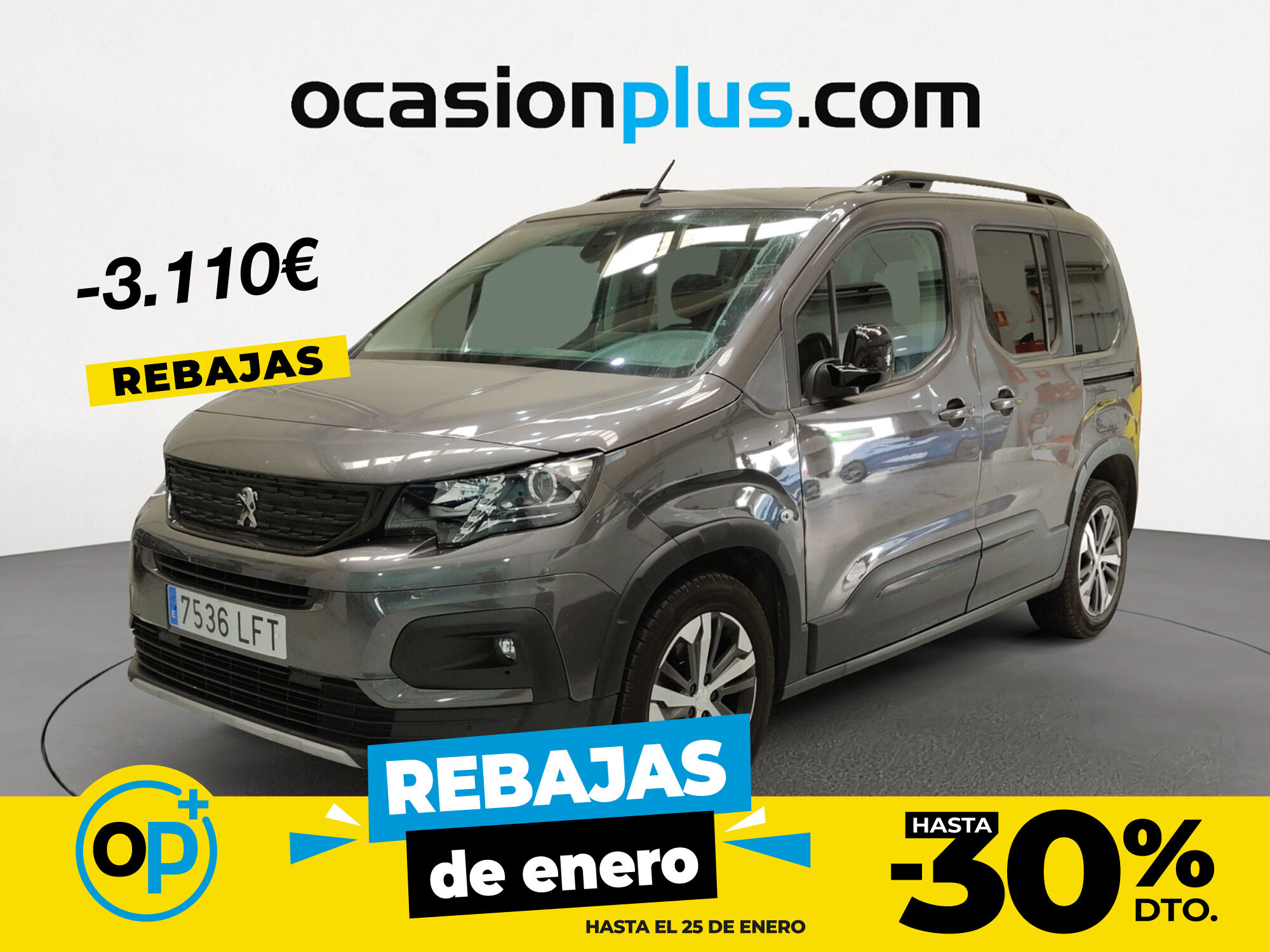 PEUGEOT Rifter (BlueHDi 130 GT Line Standard EAT8 96 kW (130 CV)) en Madrid